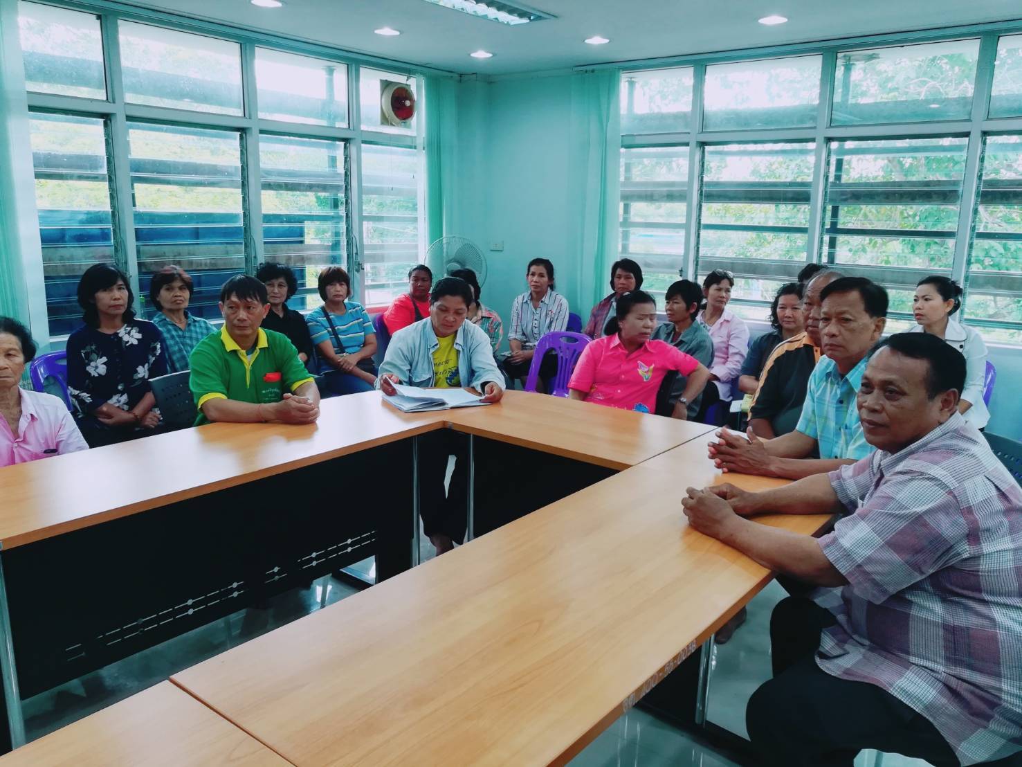 จังหวัดราชบุรี  รับการตรวจติดตามการคัดเลือกศูนย์จัดการกองทุนชุมชนดีเด่น ปี 2561