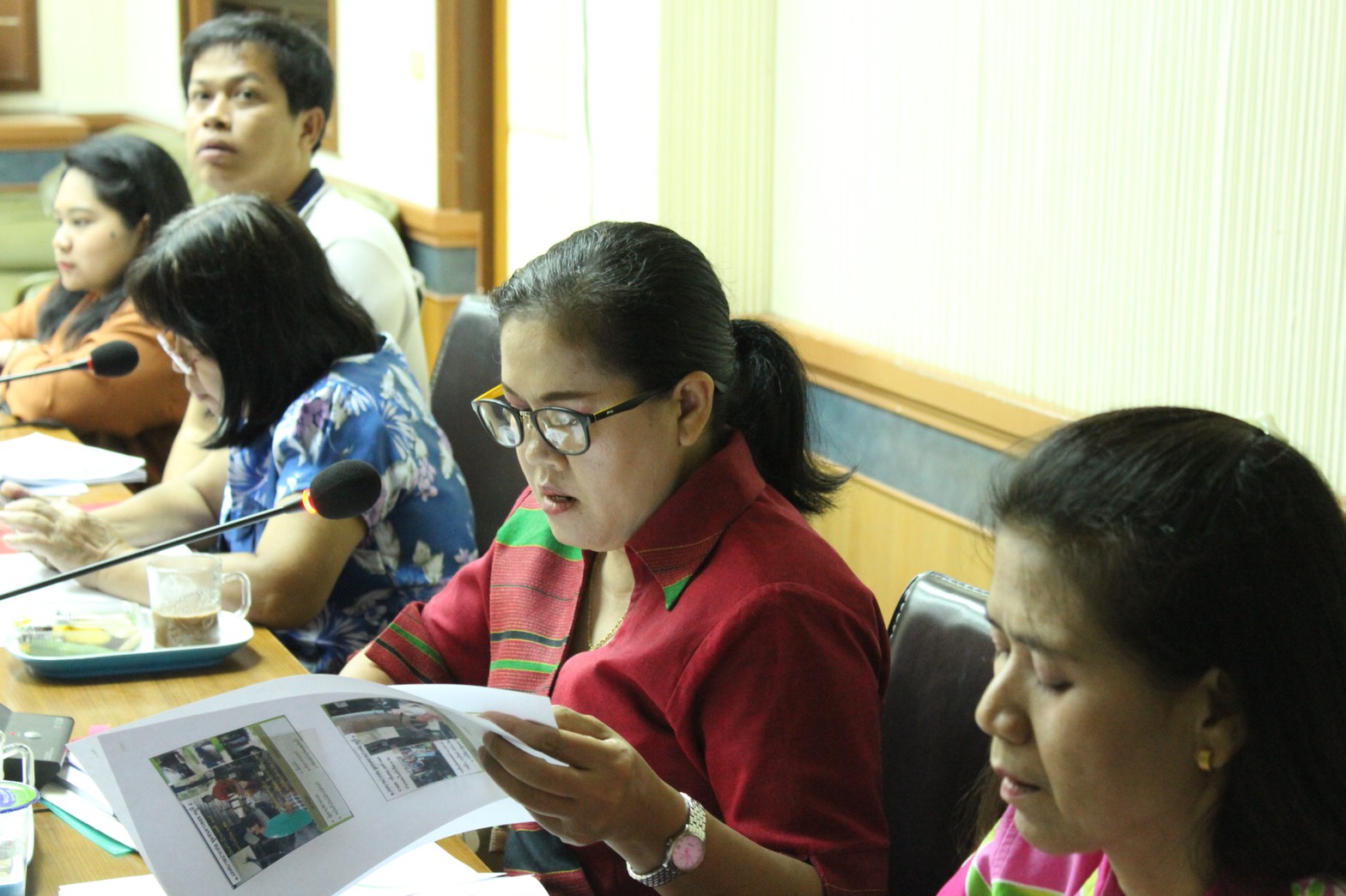 ราชบุรี  นำเสนอผลการจัดเก็บข้อมูล จปฐ. ประจำปี 2561