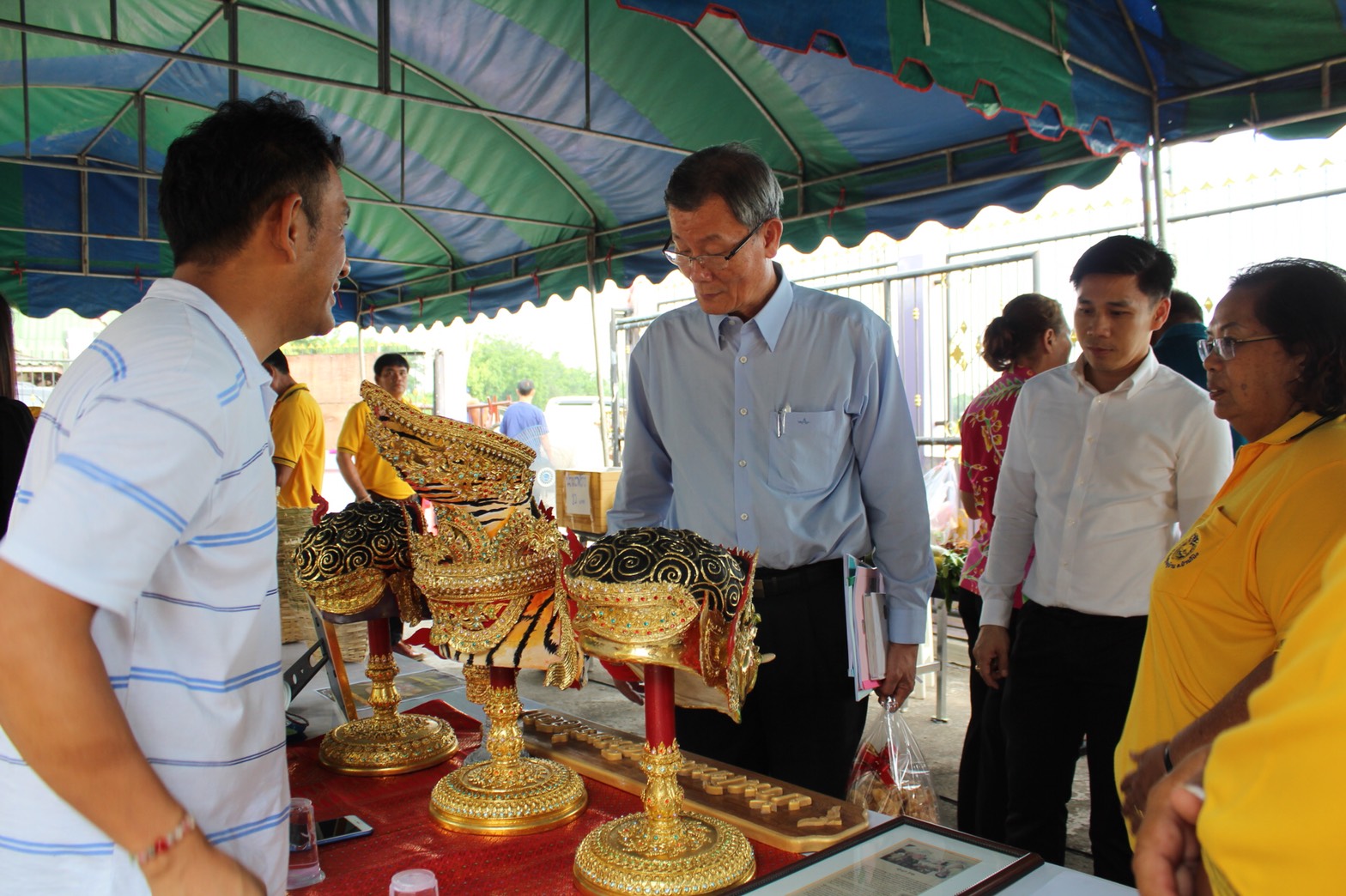 วันที่  22  พฤษภาคม 2561  จังหวัดราชบุรี ประกวดหมู่บ้านสารสนเทศเพื่อการพัฒนาเศรษฐกิจชุมชนและพัฒนาคุณภาพชีวิต บ้านแพะ หมู่ที่ 16 ตำบลหนองปลาหมอ อำเภอบ้านโป่งและสารสนเทศตำบลต้นแบบเพื่อการพัฒนาคุณภาพชีวิต ตำบลหนองปลาหมอ อำเภอบ้านโป่ง