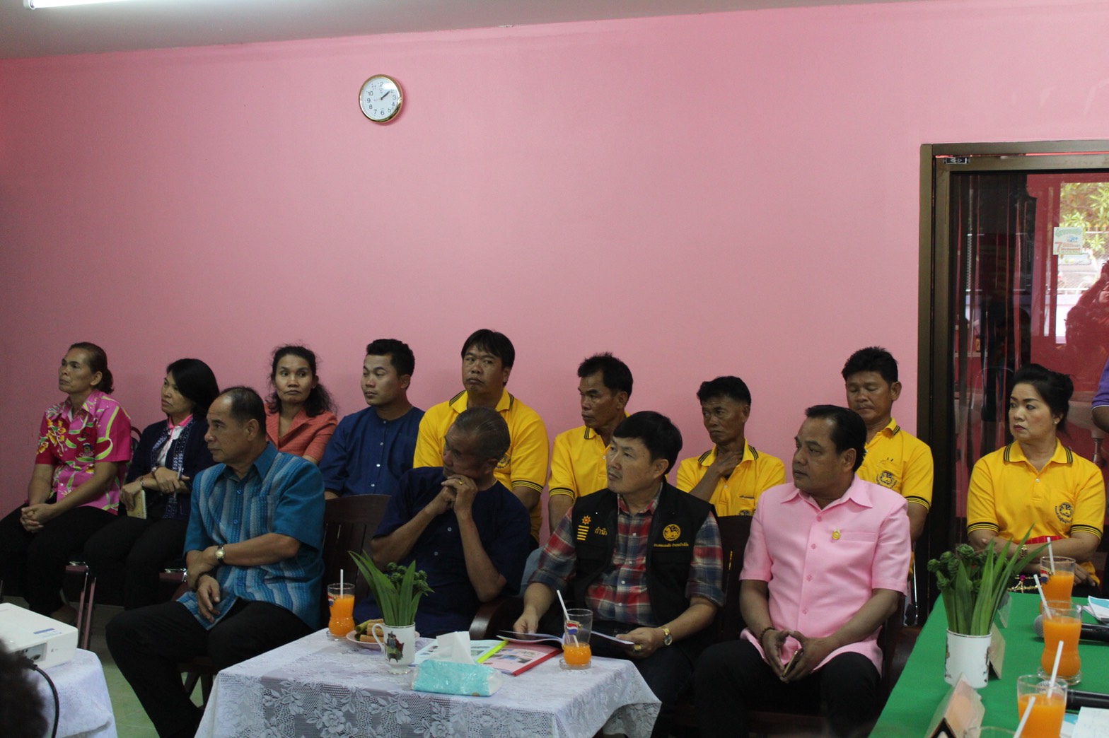 ราชบุรี  รับคณะกรรมการพิจารณากิจกรรมประกวดหมู่บ้านสารสนเทศเพื่อการพัฒนาคุณภาพชีวิตและสารสนเทศตำบลต้นแบบเพื่อพัฒนาคุณภาพชีวิต ปี 2561