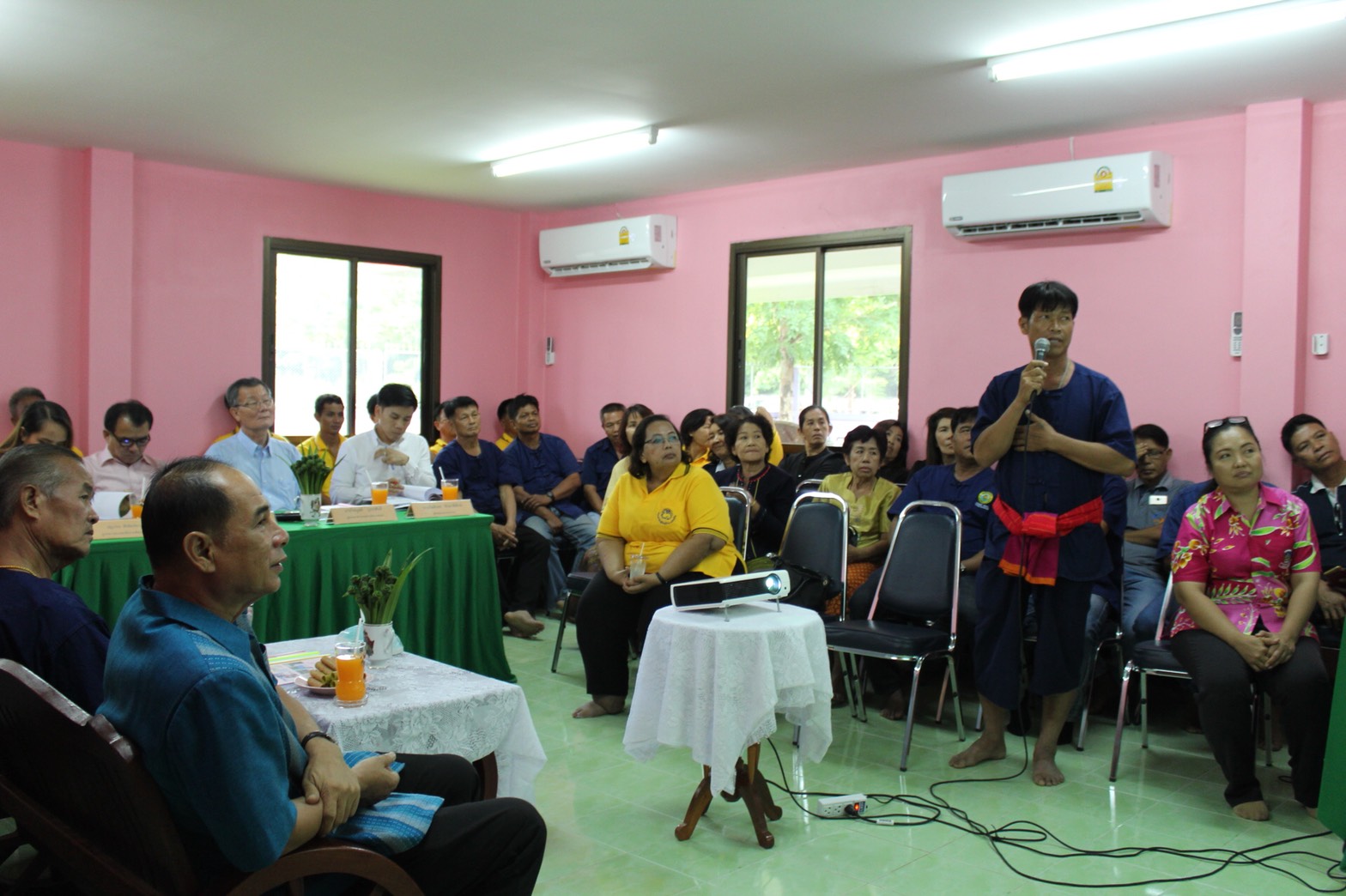 ราชบุรี  รับคณะกรรมการพิจารณากิจกรรมประกวดหมู่บ้านสารสนเทศเพื่อการพัฒนาคุณภาพชีวิตและสารสนเทศตำบลต้นแบบเพื่อพัฒนาคุณภาพชีวิต ปี 2561