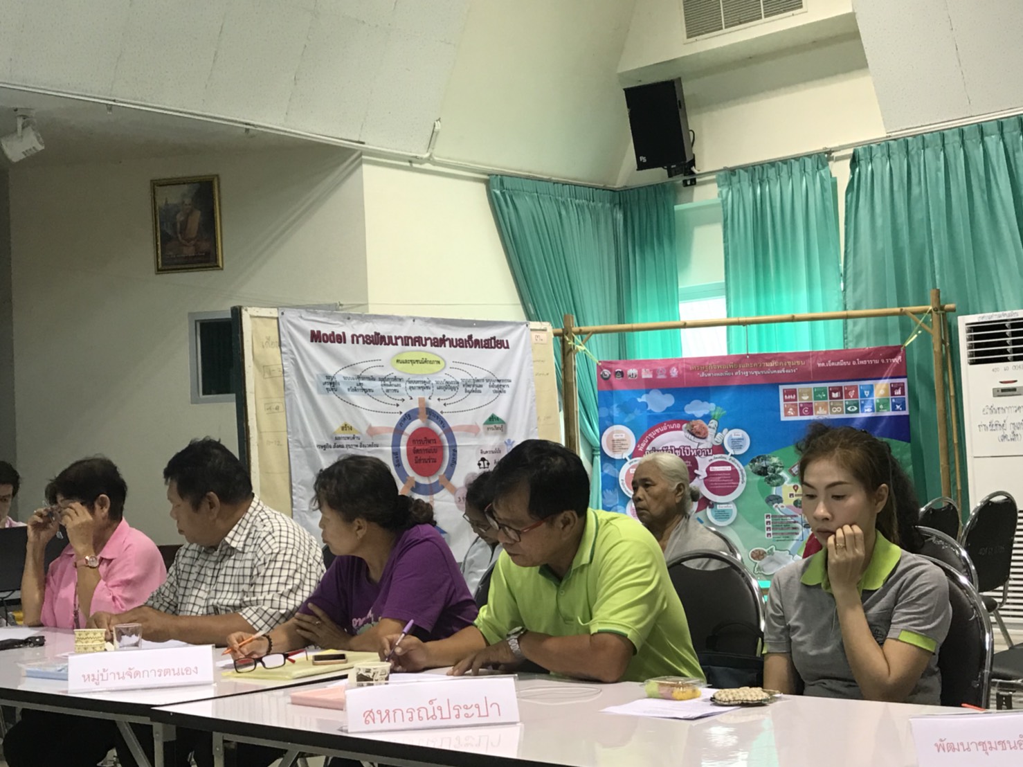 ราชบุรี  ประเมินหมู่บ้านกิจกรรมการพัฒนาการท่องเที่ยวโดยชุมชน   วันที่ 21 – 22  พฤษภาคม 2561 คณะกรรมการประเมินกิจกรรมการพัฒนาการท่องเที่ยวโดยชุมชน  ลงพื้นที่ประเมินกิจกรรมการพัฒนาการท่องเที่ยวโดยชุมชน หมู่ที่ 3 ตำบลเจ็ดเสมียน อำเภอโพธาราม และ หมู่ที่  4 ตำบลคุ้งน้ำวน อำเภอเมืองราชบุรี