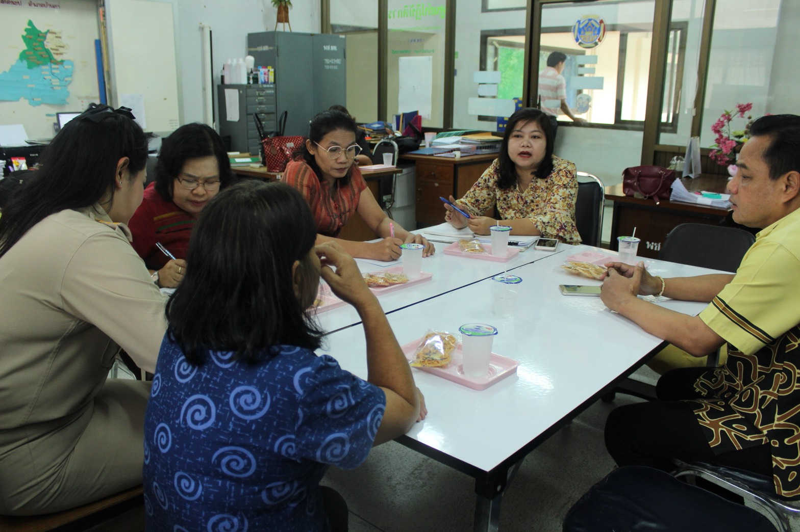 ราชบุรี  ประกวดโครงการพัฒนาชุมชนใสสะอาดสำนักงานพัฒนาชุมชนอำเภอบ้านคา