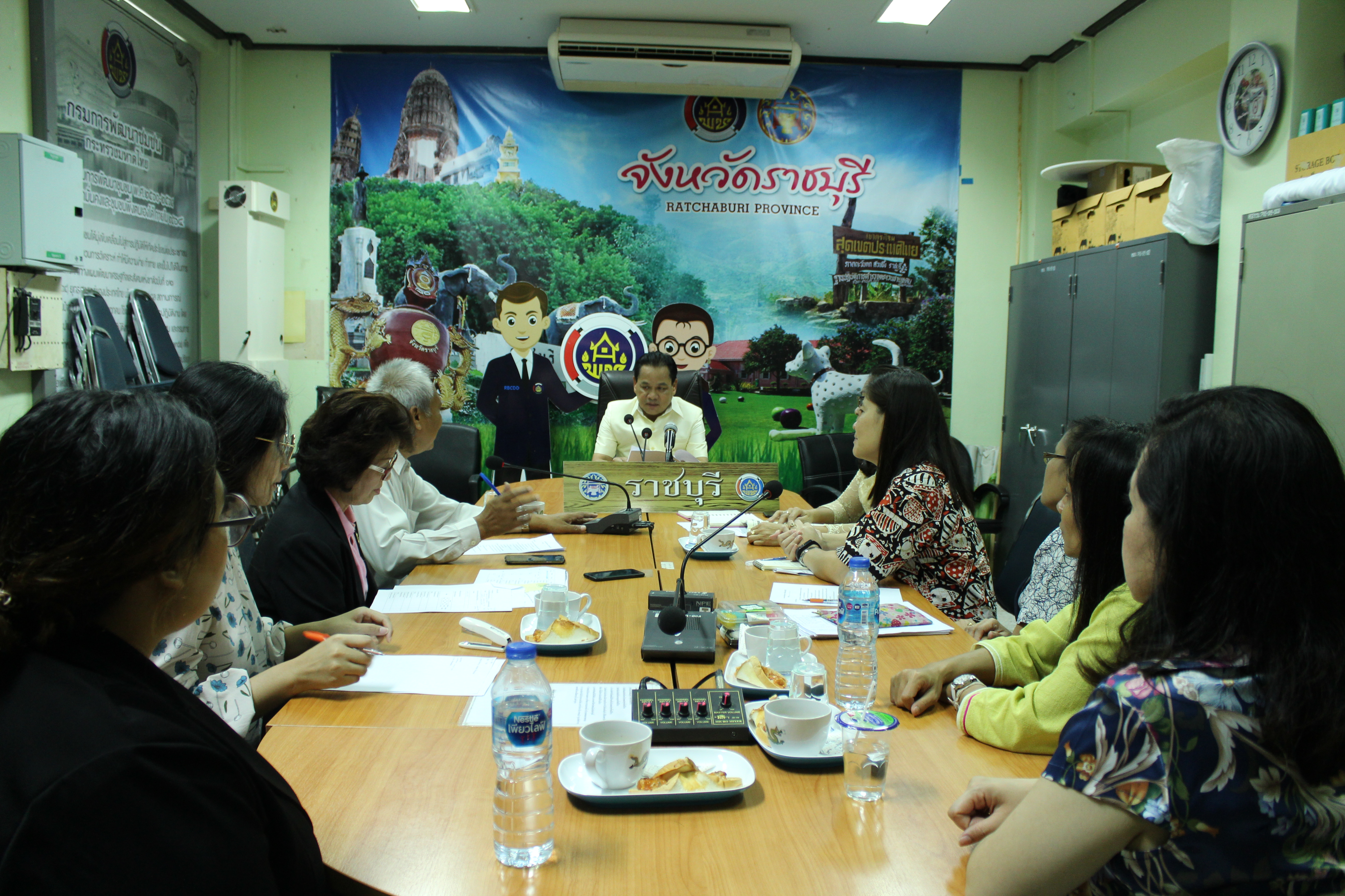 ราชบุรี “หารือแนวทางการจัดทำแบบสอบถามประชาชนผู้เข้าร่วมโครงการภาครัฐ”