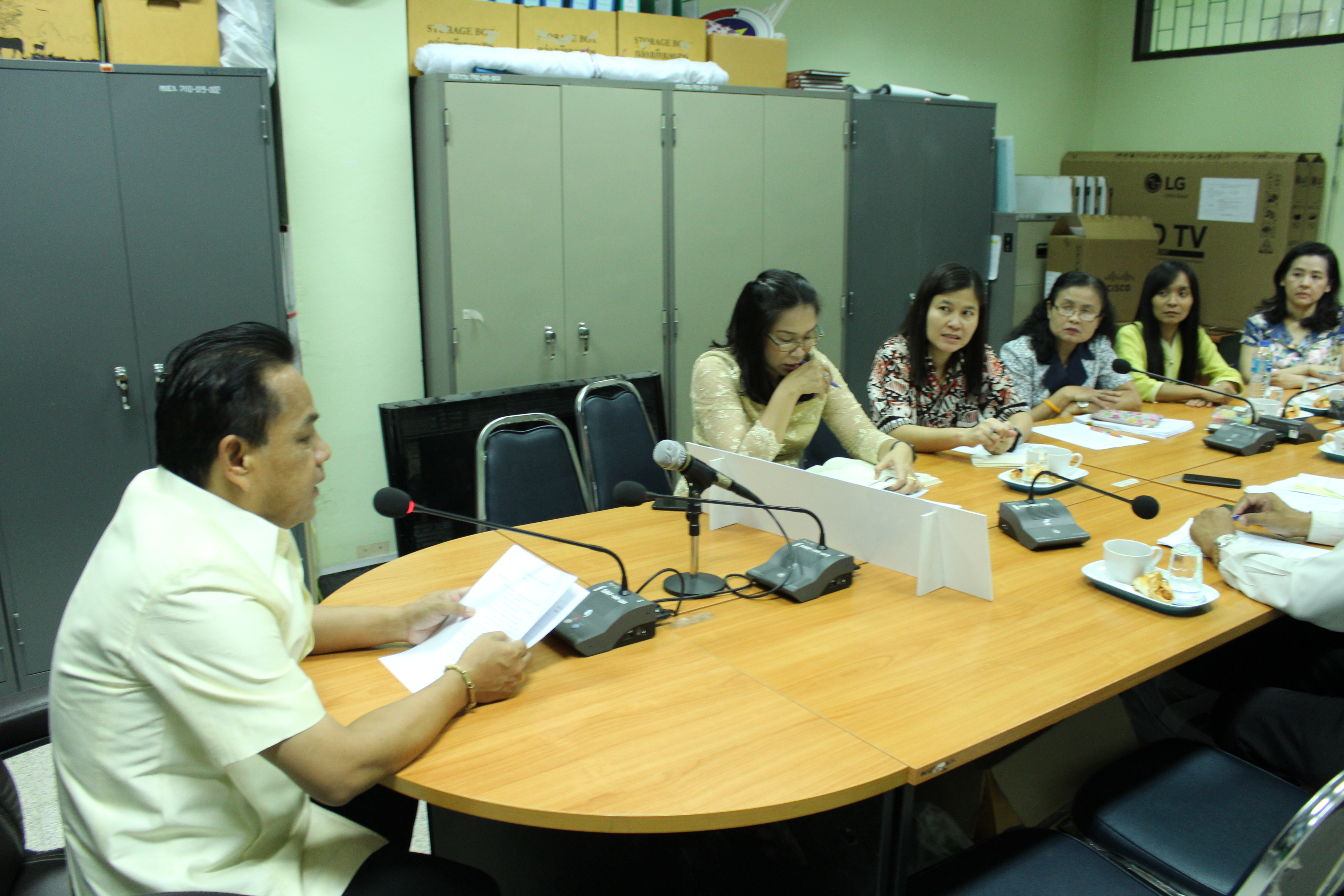 ราชบุรี “หารือแนวทางการจัดทำแบบสอบถามประชาชนผู้เข้าร่วมโครงการภาครัฐ”