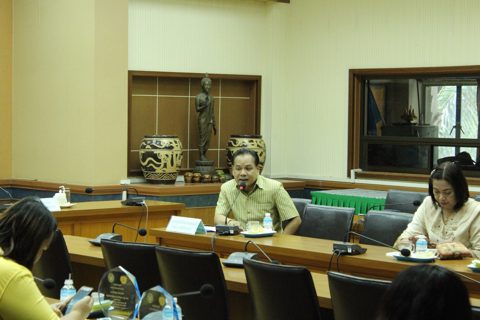 ราชบุรี “ดำเนินโครงการส่งเสริมการใช้ประโยชน์ข้อมูล จปฐ. เพื่อการพัฒนาชุมชนแก่ภาคีการพัฒนา ระดับจังหวัด”