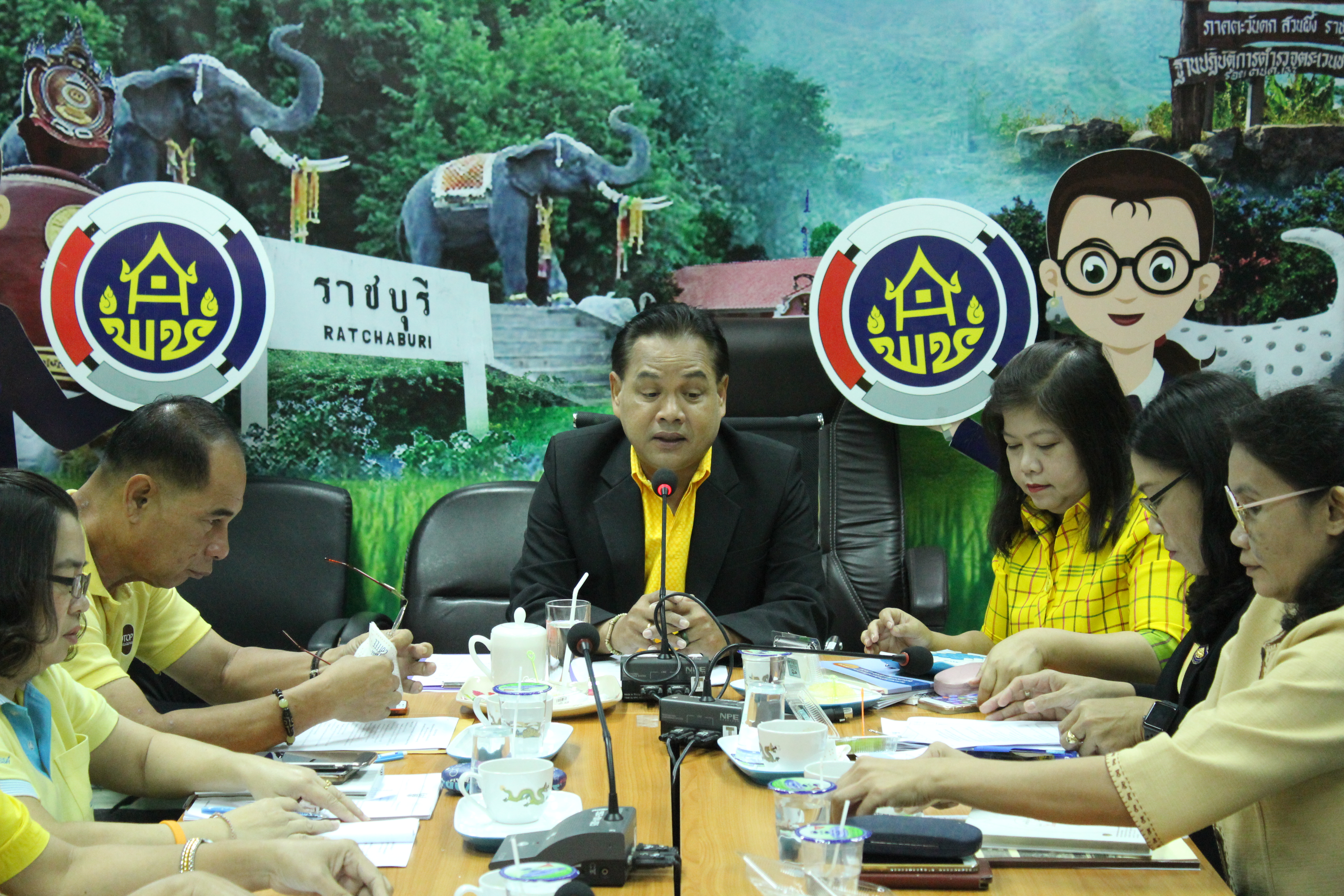 ราชบุรี “ประชุมการดำเนินโครงการชุมชนท่องเที่ยว OTOP นวัตวิถี จังหวัดราชบุรี”