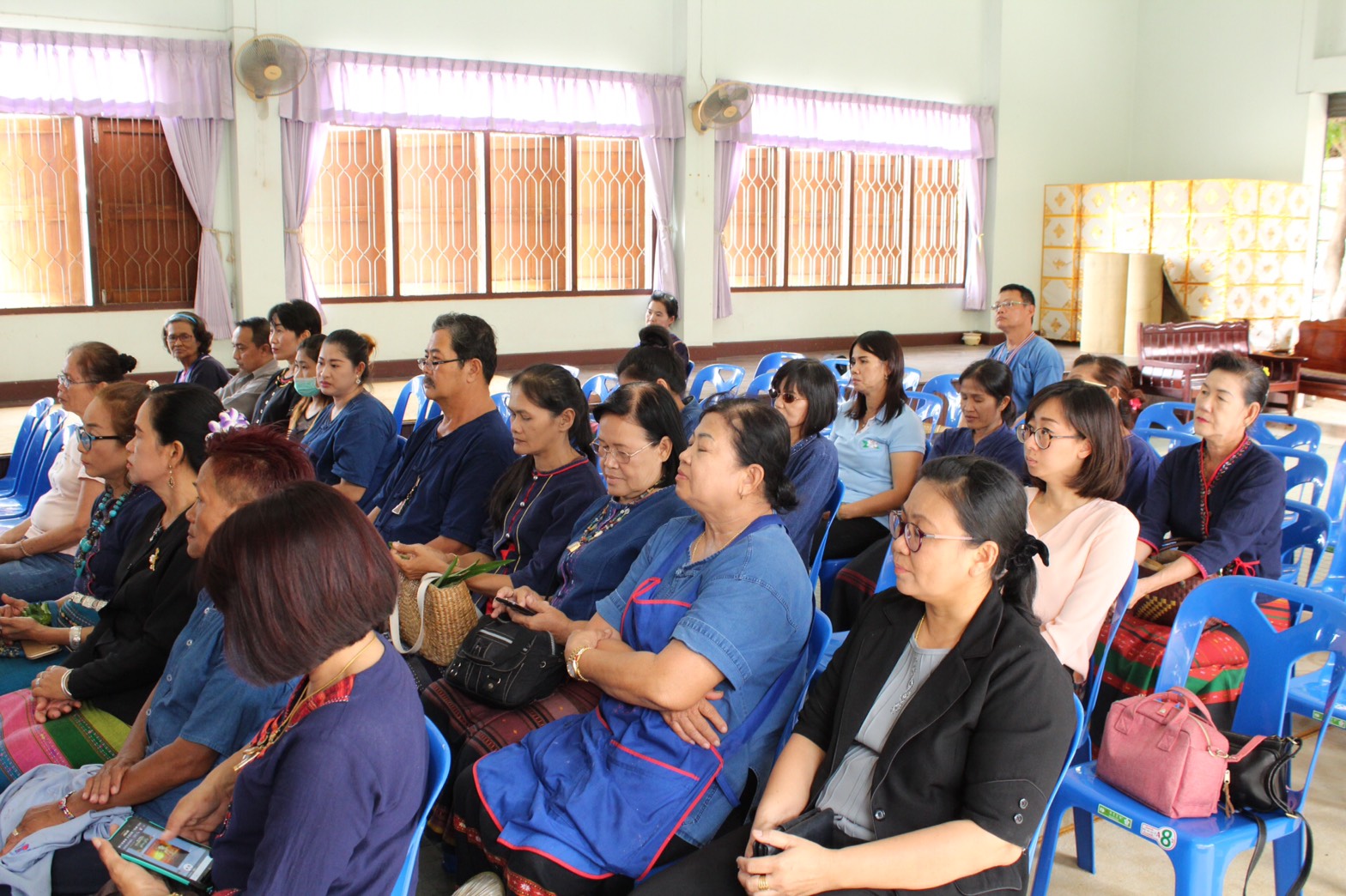 ราชบุรี “ผู้ตรวจราชการกรมการพัฒนาชุมชนติดตามการดำเนินงานโครงการชุมชนท่องเที่ยว OTOP นวัตวิถี บ้านสระโบสถ์ ตำบลคูบัว อำเภอเมืองราชบุรี”