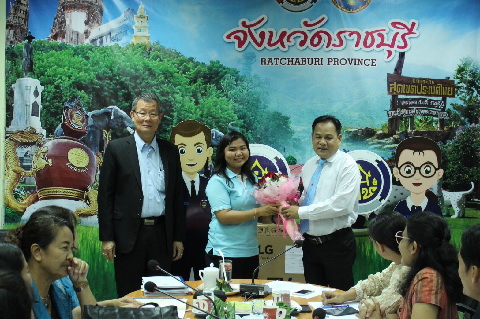 ราชบุรี “ประชุมสำนักงานพัฒนาชุมชนจังหวัดราชบุรี ครั้งที่ 6/2561 “