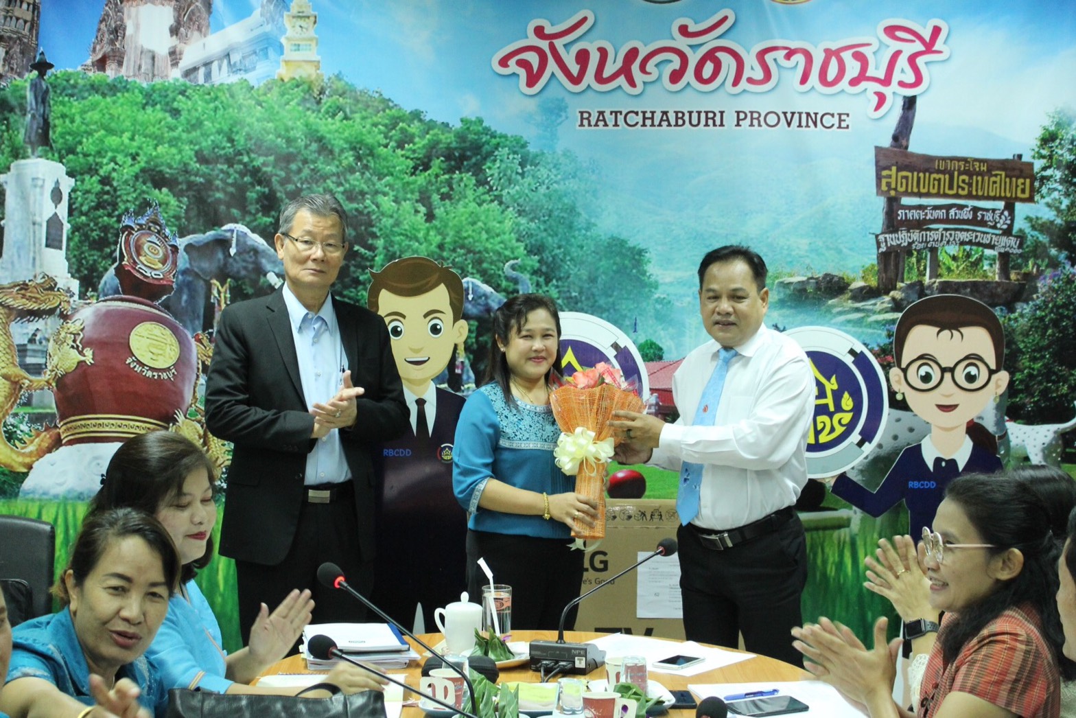 ราชบุรี “ประชุมสำนักงานพัฒนาชุมชนจังหวัดราชบุรี ครั้งที่ 6/2561 “