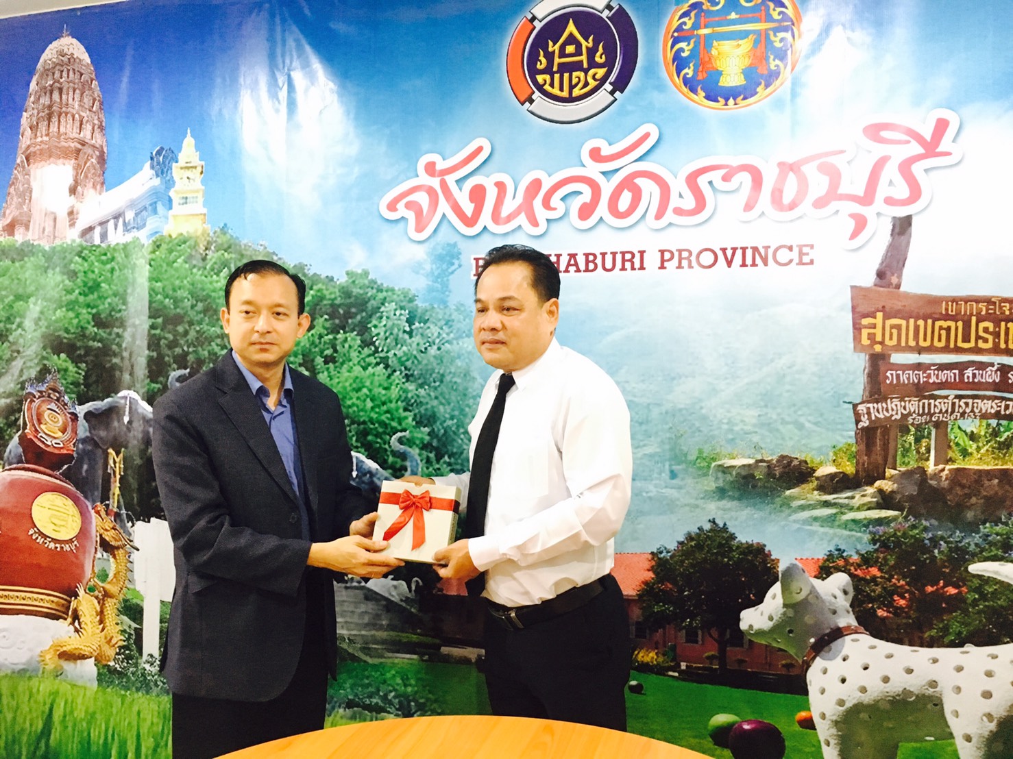 ราชบุรี  “ต้อนรับสมาคมนักธุรกิจจากสาธารณรัฐแห่งสหภาพเมียนมา”