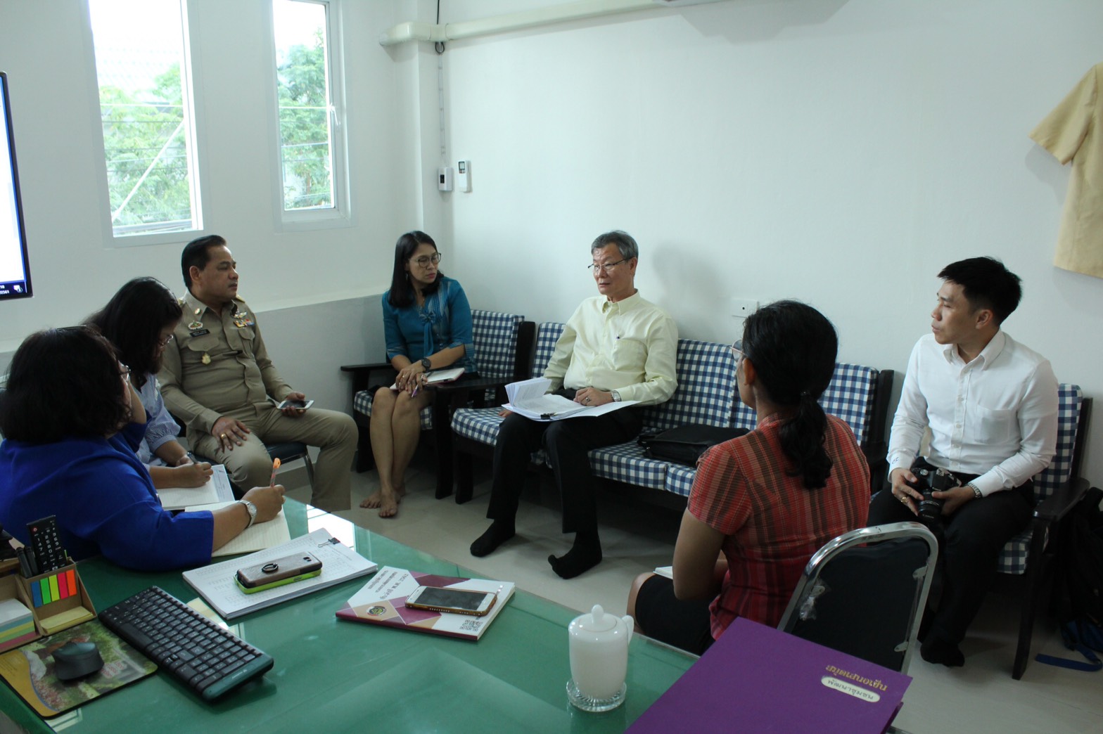 ราชบุรี“ผู้ตรวจราชการกรม เขตตรวจราชการ 4 เข้าร่วมประชุม รับฟังสรุปประเด็นตรวจราชการ”