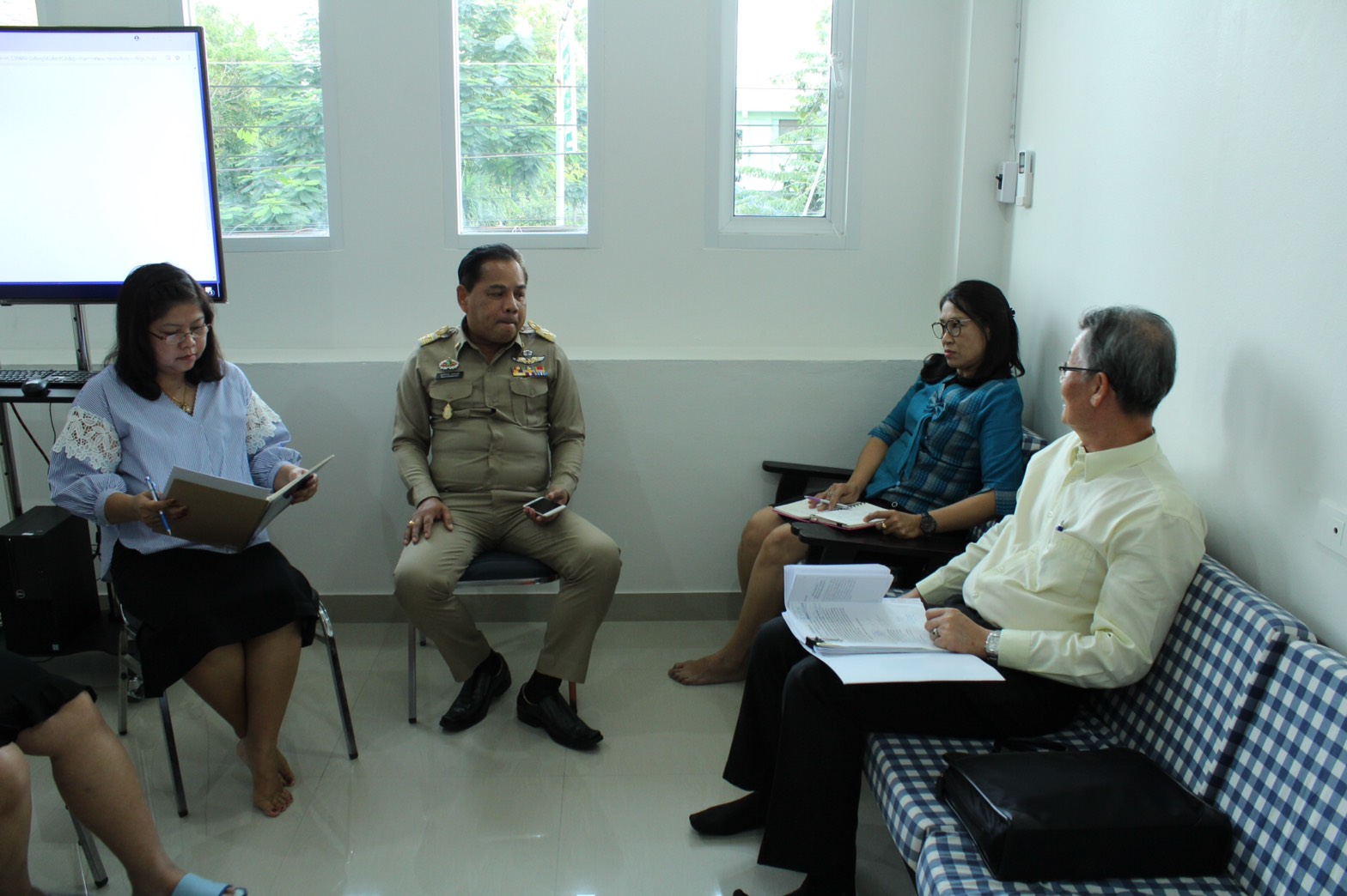 ราชบุรี“ผู้ตรวจราชการกรม เขตตรวจราชการ 4 เข้าร่วมประชุม รับฟังสรุปประเด็นตรวจราชการ”