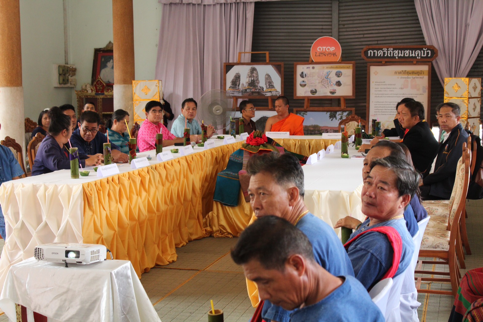 ราชบุรี “ต้อนรับคณะกรรมการการประกวดโครงการชุมชนท่องเที่ยว OTOP นวัตวิถีต้นแบบ ณ บ้านสระโบสถ์ ตำบลคูบัว อำเภอเมืองราชบุรี จังหวัดราชบุรี”