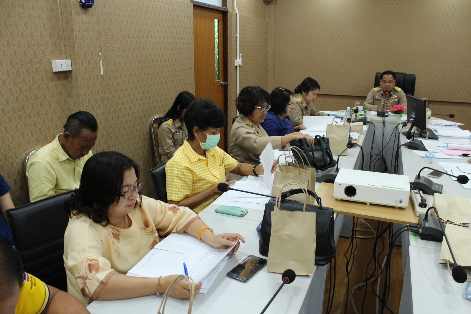 ราชบุรี “ประชุมสำนักงานพัฒนาชุมชนจังหวัดราชบุรี ครั้งที่ 7/2561 “