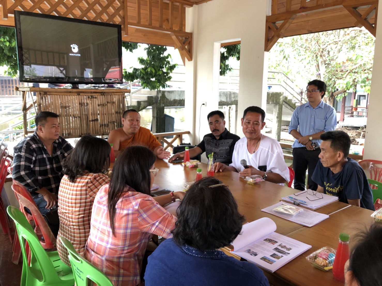 ราชบุรี   คณะอนุกรรมการหนึ่งตำบล หนึ่งผลิตภัณฑ์  ระดับจังหวัด  ติดตามสนับสนุนการดำเนินงาน โครงการชุมชนท่องเที่ยว OTOP นวัตวิถี