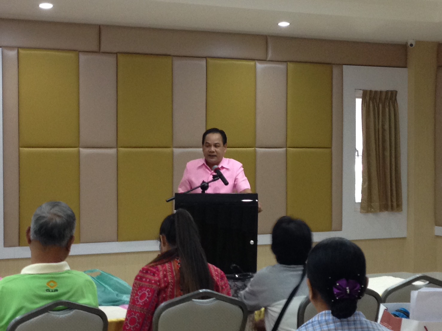 ประชุมเชิงปฏิบัติการ การยกระดับมาตรฐานผลิตภัณฑ์ OTOP กลุ่มปรับตัวสู่การพัฒนา (กลุ่ม D)