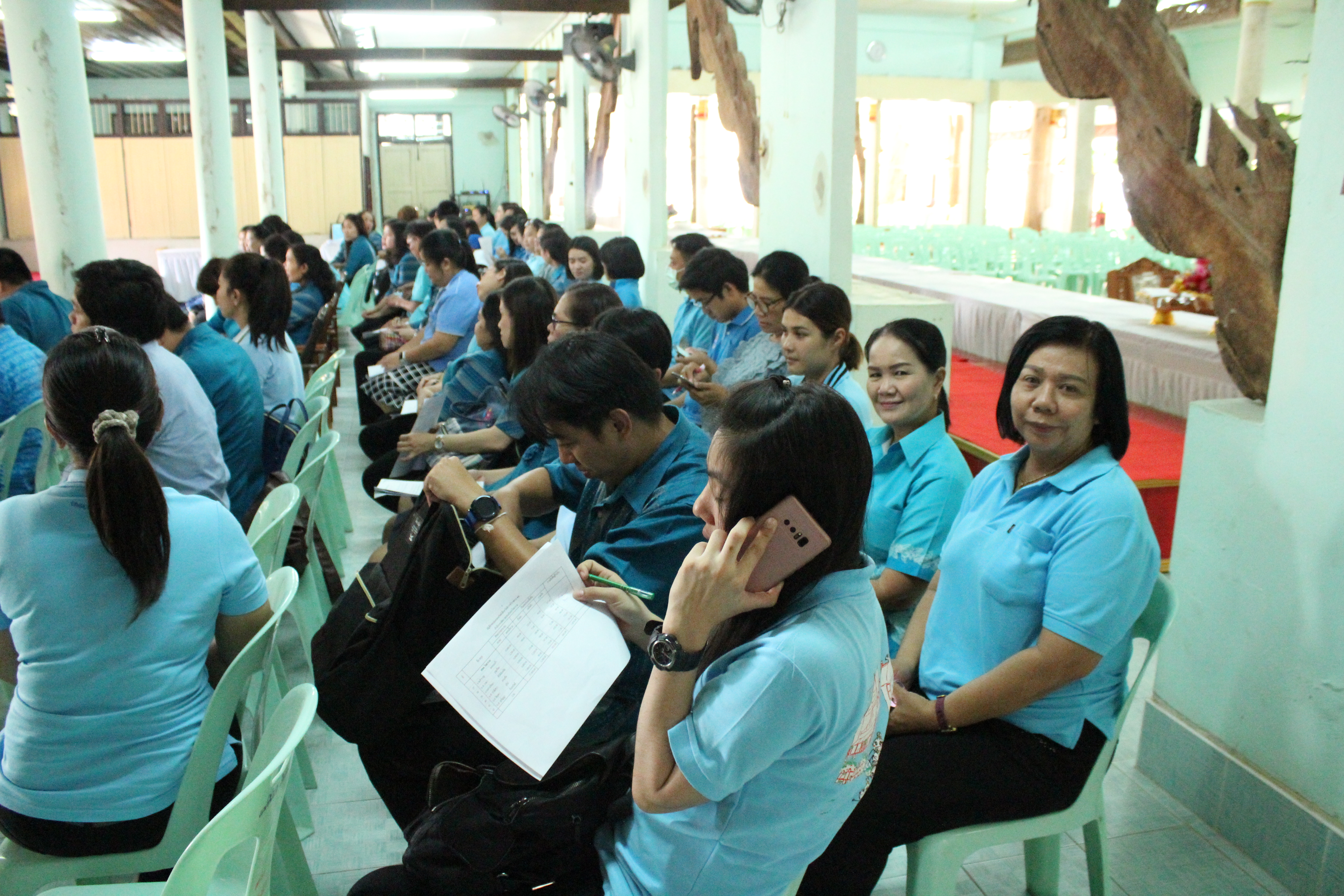 โครงการเสริมสร้างจริยธรรมข้าราชการกรมการพัฒนาชุมชน