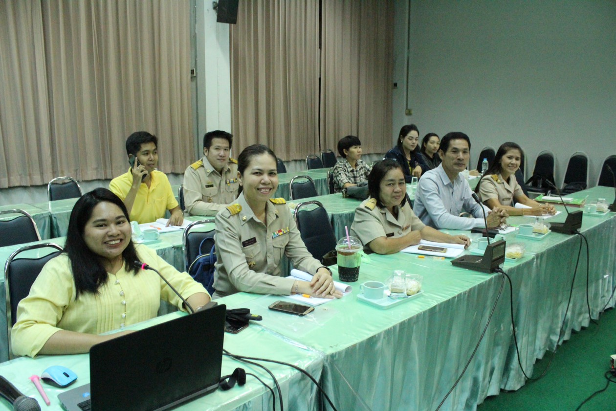 ราชบุรี “จัดโครงการประชุมเชิงปฏิบัติการเจ้าหน้าที่ผู้รับผิดชอบการจัดเก็บข้อมูลเพื่อการพัฒนาชุมชนระดับอำเภอ”