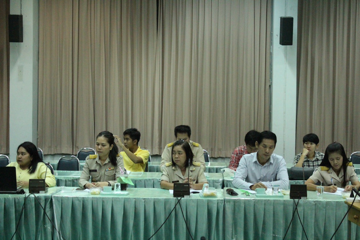 ราชบุรี “จัดโครงการประชุมเชิงปฏิบัติการเจ้าหน้าที่ผู้รับผิดชอบการจัดเก็บข้อมูลเพื่อการพัฒนาชุมชนระดับอำเภอ”