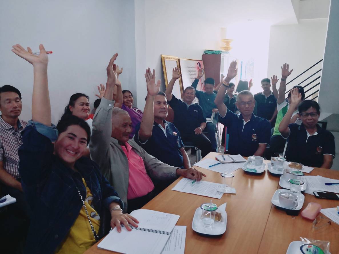 พช.ราชบุรี “จัดการประชุมเชิงปฏิบัติการ ขับเคลื่อนงานอาสาพัฒนาชุมชนปี 2562