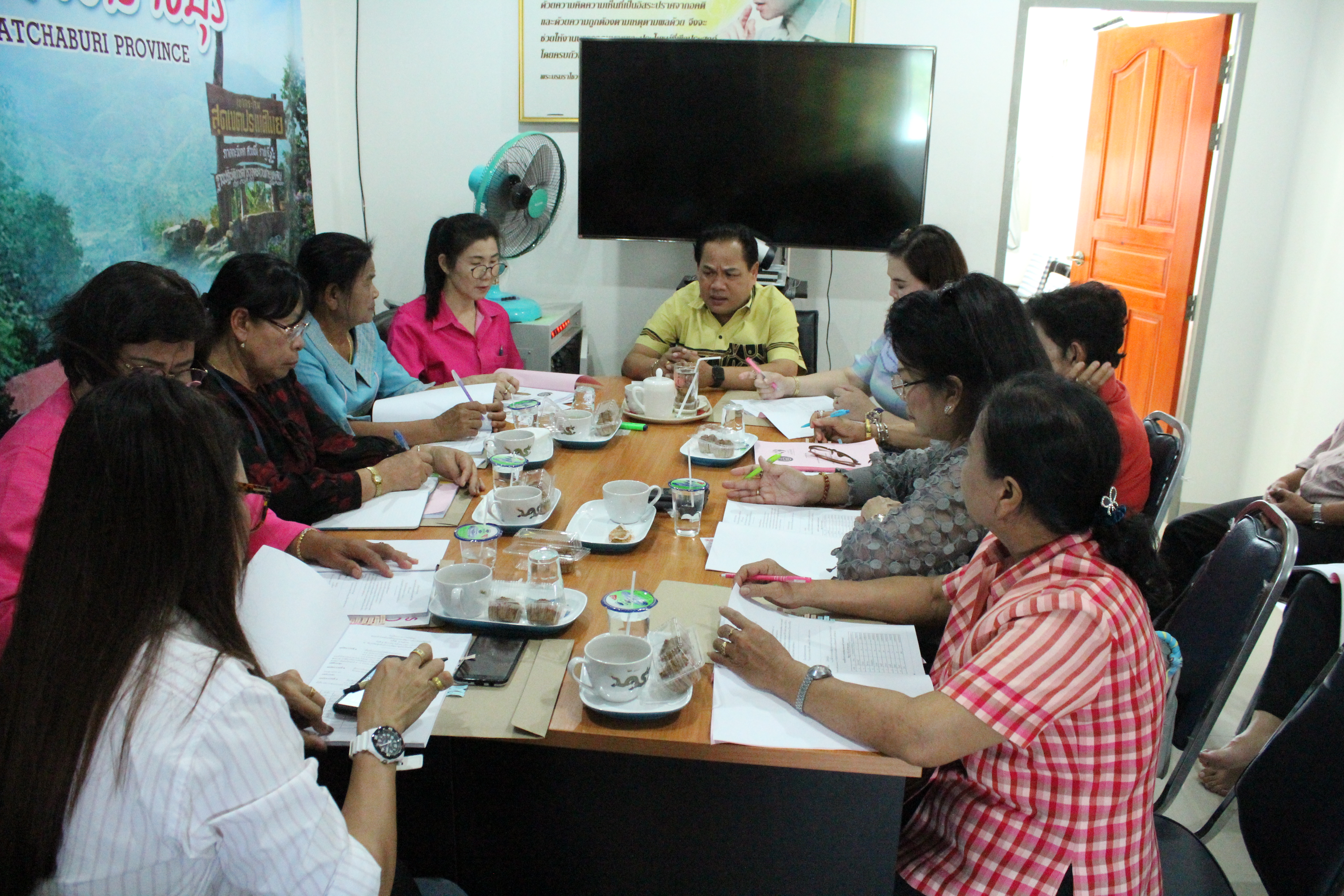 ราชบุรี”ประชุมคณะทำงานขับเคลื่อนกองทุนพัฒนาบทบาทสตรีจังหวัด”