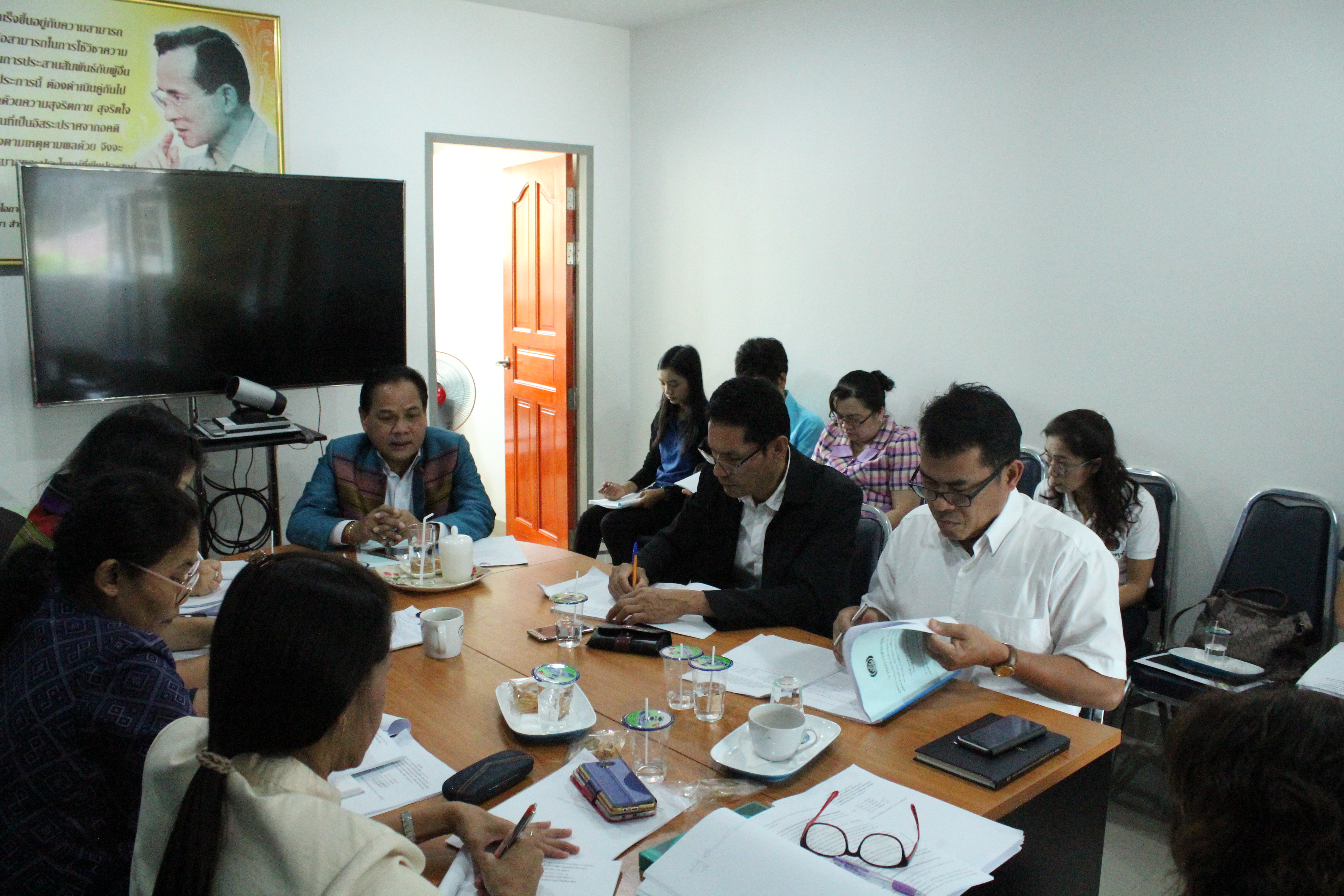 ราชบุรี “ประชุมสำนักงานพัฒนาชุมชนจังหวัดราชบุรี ครั้งที่ 9/2561 “