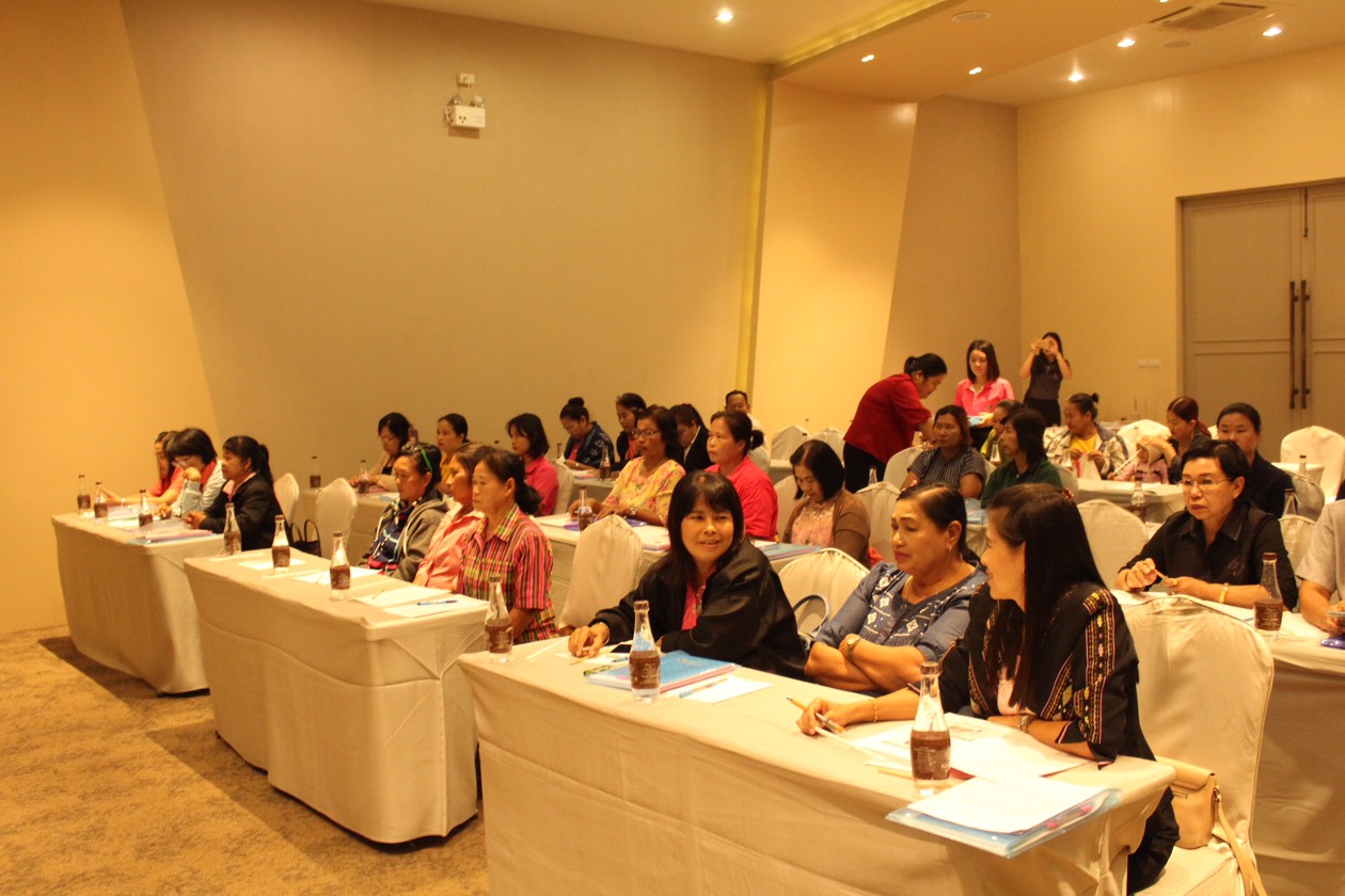 โครงการเพิ่มประสิทธิภาพคณะทำงานเครือข่ายอาชีพคณะทำงานกองทุนพัฒนาบทบาทสตรีจังหวัด