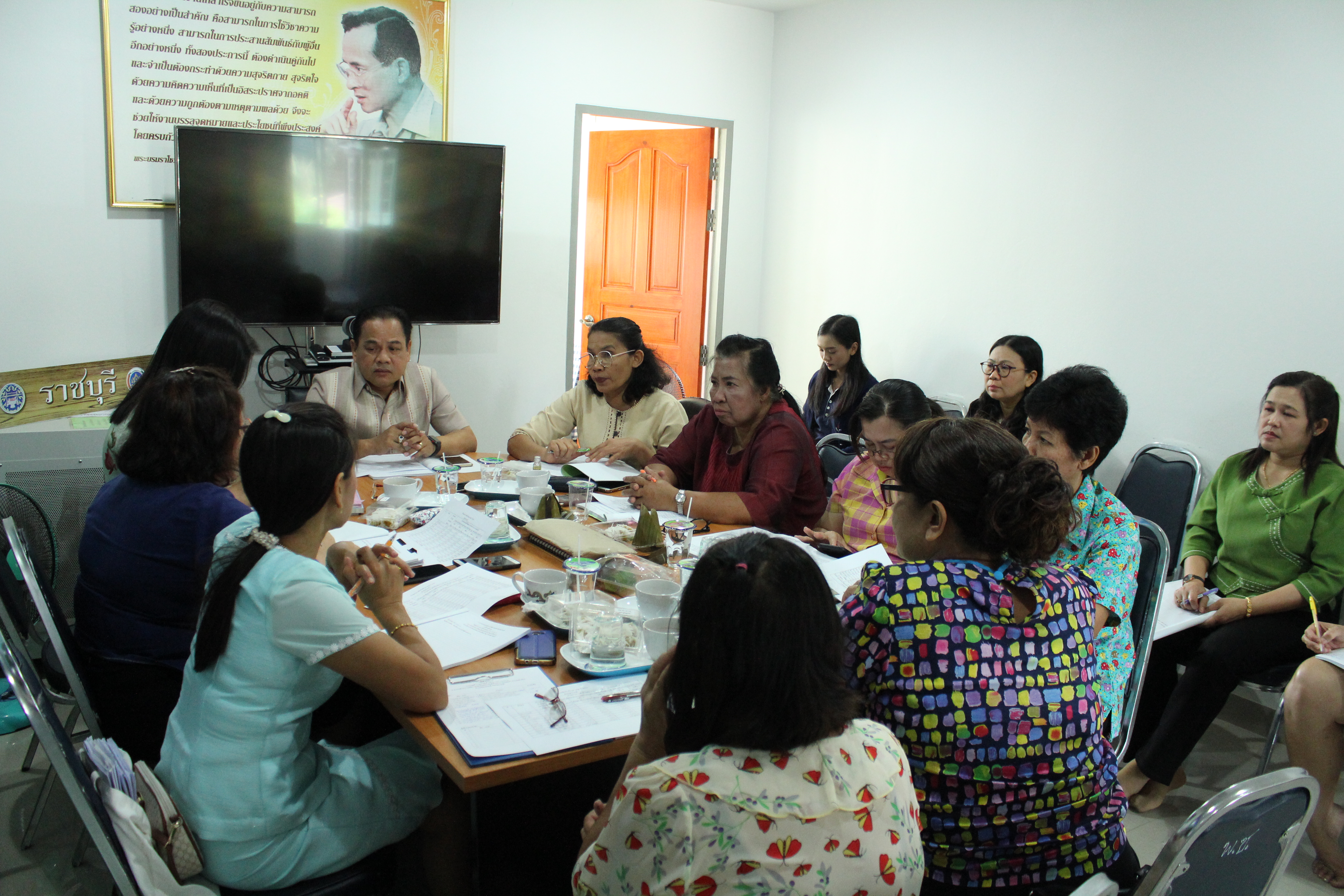 ราชบุรี “ประชุมสำนักงานพัฒนาชุมชนจังหวัดราชบุรี ครั้งที่ 1/2562 “