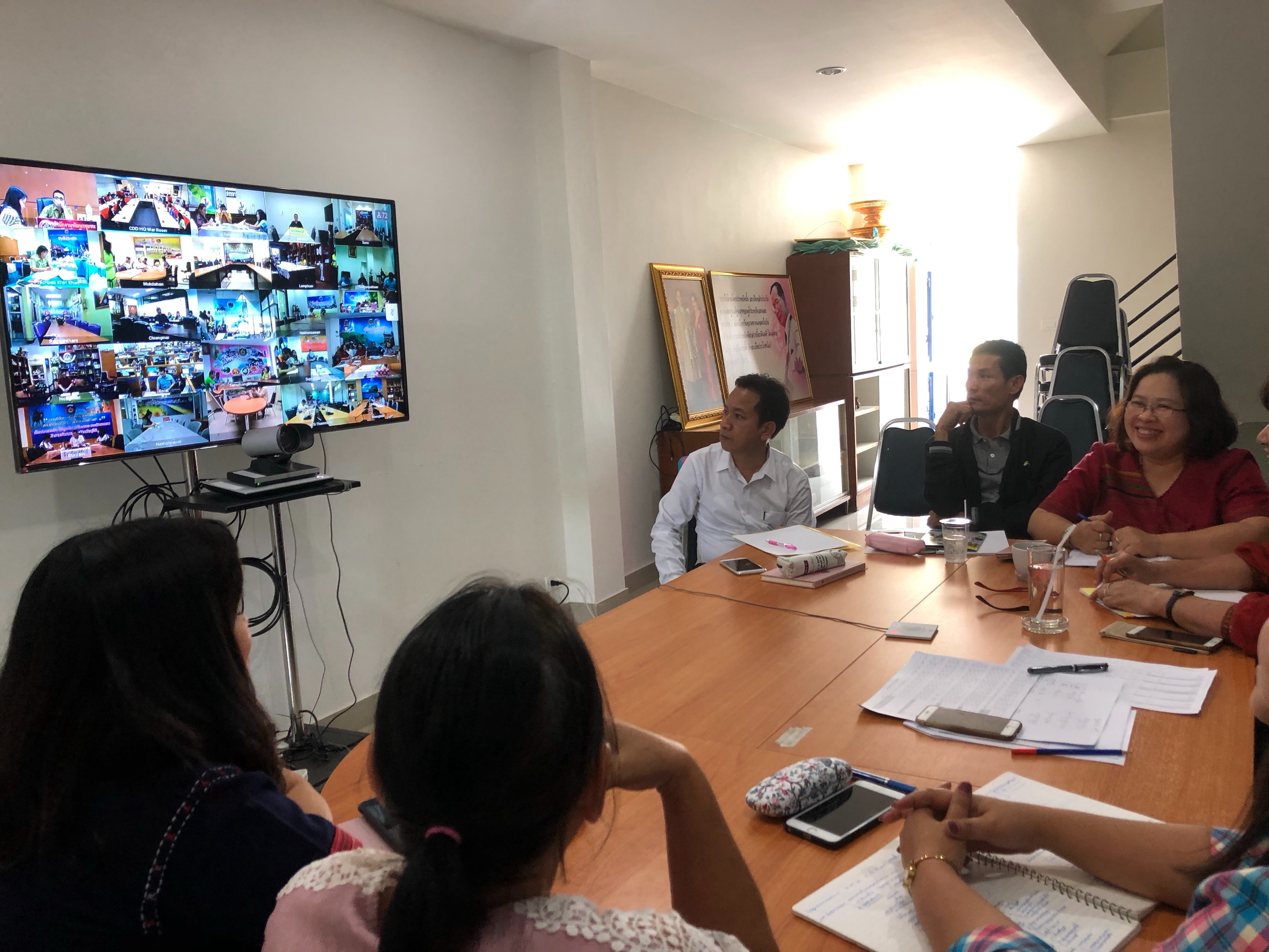 ราชบุรี ‘ร่วมรับฟังการประชุมติดตามเร่งรัดการเบิกจ่ายงบประมาณ ประจำปีงบประมาณ พ.ศ. 2562’