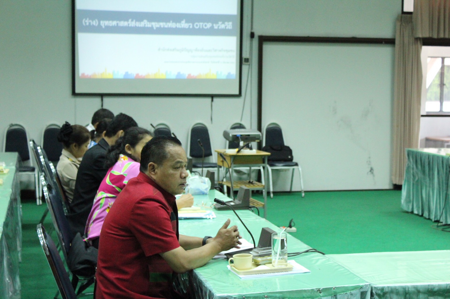 ราชบุรี “รับการตรวจราชการของผู้ตรวจราชการกรมการพัฒนาชุมชน