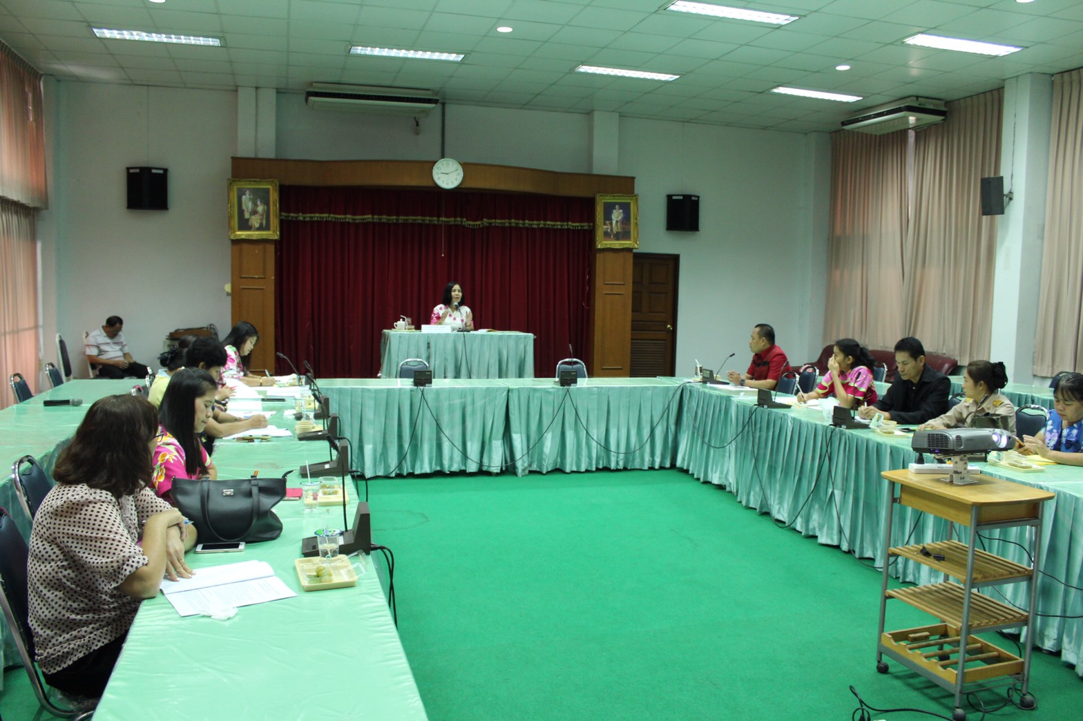 ราชบุรี “รับการตรวจราชการของผู้ตรวจราชการกรมการพัฒนาชุมชน