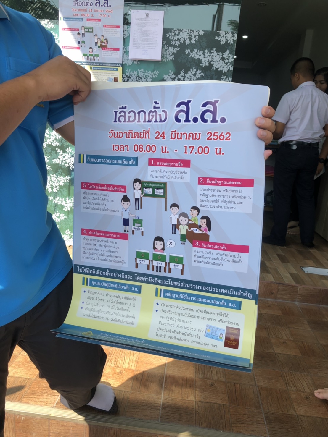 ราชบุรี “รณรงค์การไปใช้สิทธิ์เลือกตั้ง”