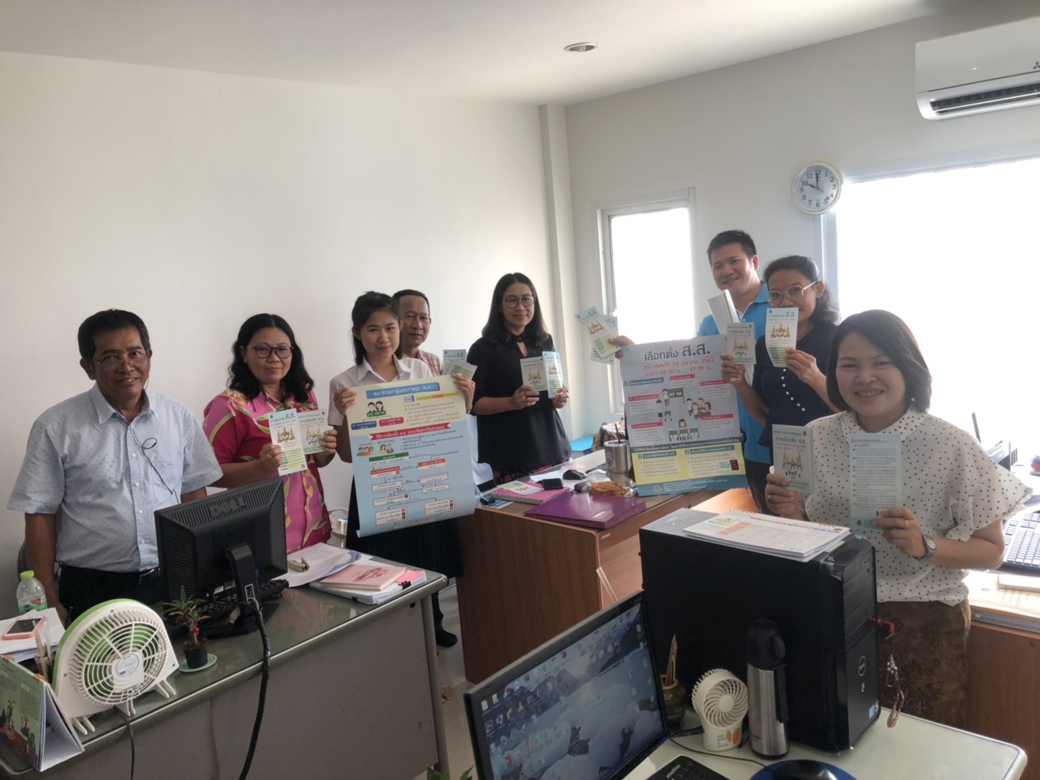 ราชบุรี “รณรงค์การไปใช้สิทธิ์เลือกตั้ง”