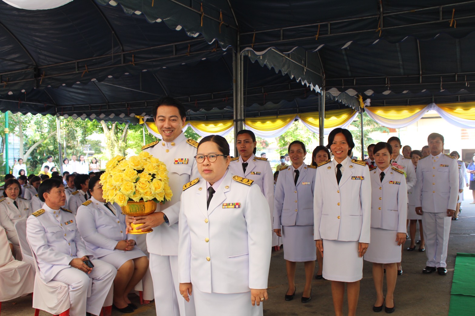 ราชบุรี “ร่วมพิธีวันที่ระลึก พระบาทสมเด็จพระนั่งเกล้าเจ้าอยู่หัว รัชกาลที่ 3 แห่งราชวงศ์จักรี และวันข้าราชการพลเรือน”