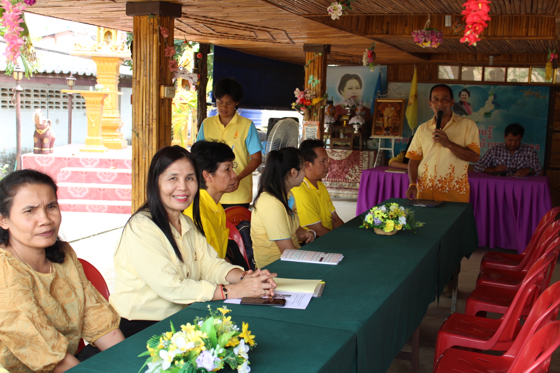 ผู้ตรวจราชการกรมการพัฒนาชุมชน ติดตามการดำเนินงาน ในพื้นที่อำเภอบางแพ