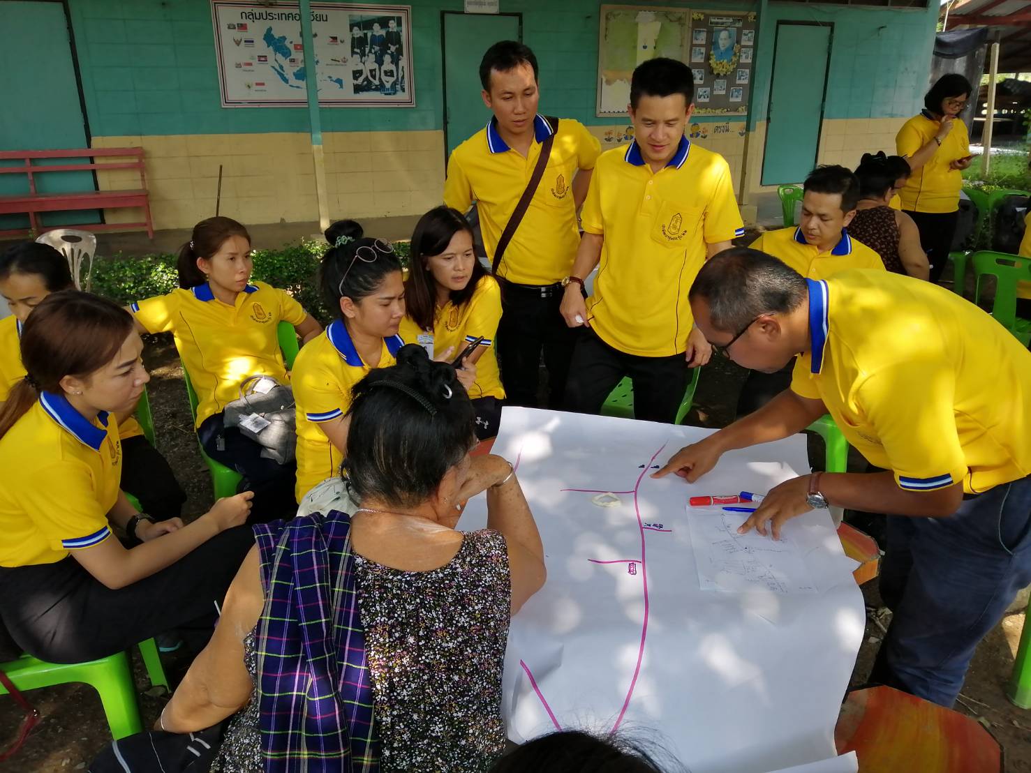 ราชบุรี “ต้อนรับคณะวิทยากรและผู้เข้ารับการฝึกอบรมโครงการฝึกอบรมหลักสูตร นักพัฒนาชุมชนประเภทวิชาการฯ รุ่นที่ 22”