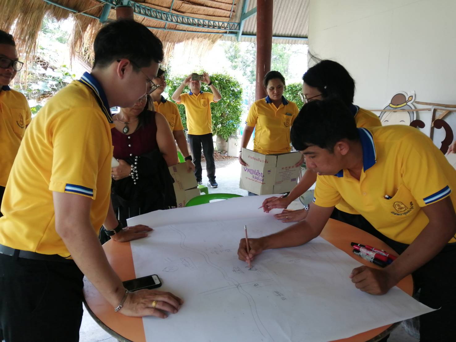 ราชบุรี “ต้อนรับคณะวิทยากรและผู้เข้ารับการฝึกอบรมโครงการฝึกอบรมหลักสูตร นักพัฒนาชุมชนประเภทวิชาการฯ รุ่นที่ 22”