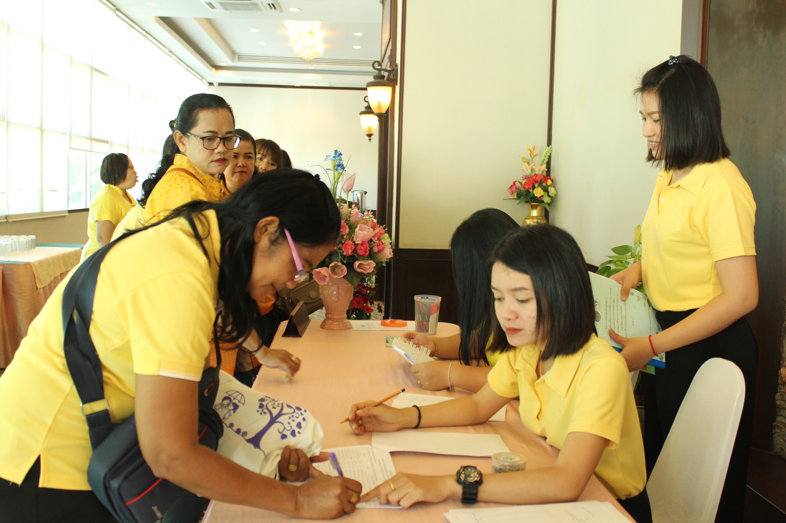 ราชบุรี “ประชุมเชิงปฏิบัติการคณะทำงานขับเคลื่อนกองทุนพัฒนาบทบาทสตรีฯ รุ่นที่ 4”