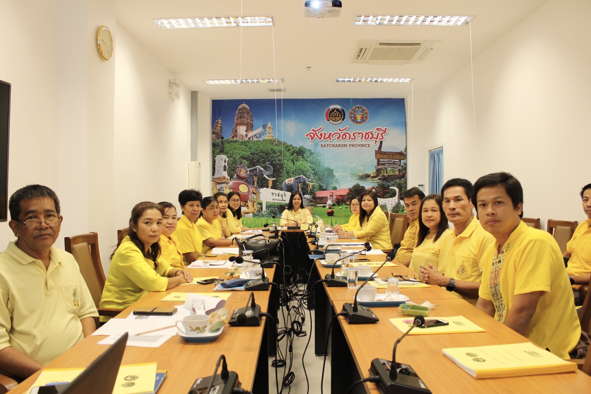 ราชบุรี “รับการตรวจราชการของผู้ตรวจราชการกรมการพัฒนาชุมชน”