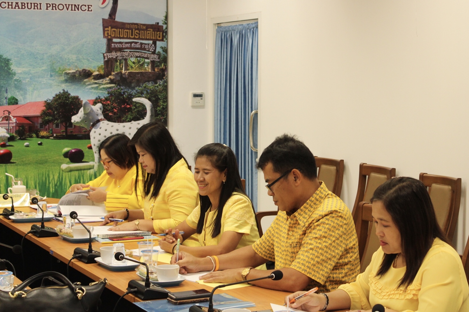 ราชบุรี “รับการตรวจราชการของผู้ตรวจราชการกรมการพัฒนาชุมชน”