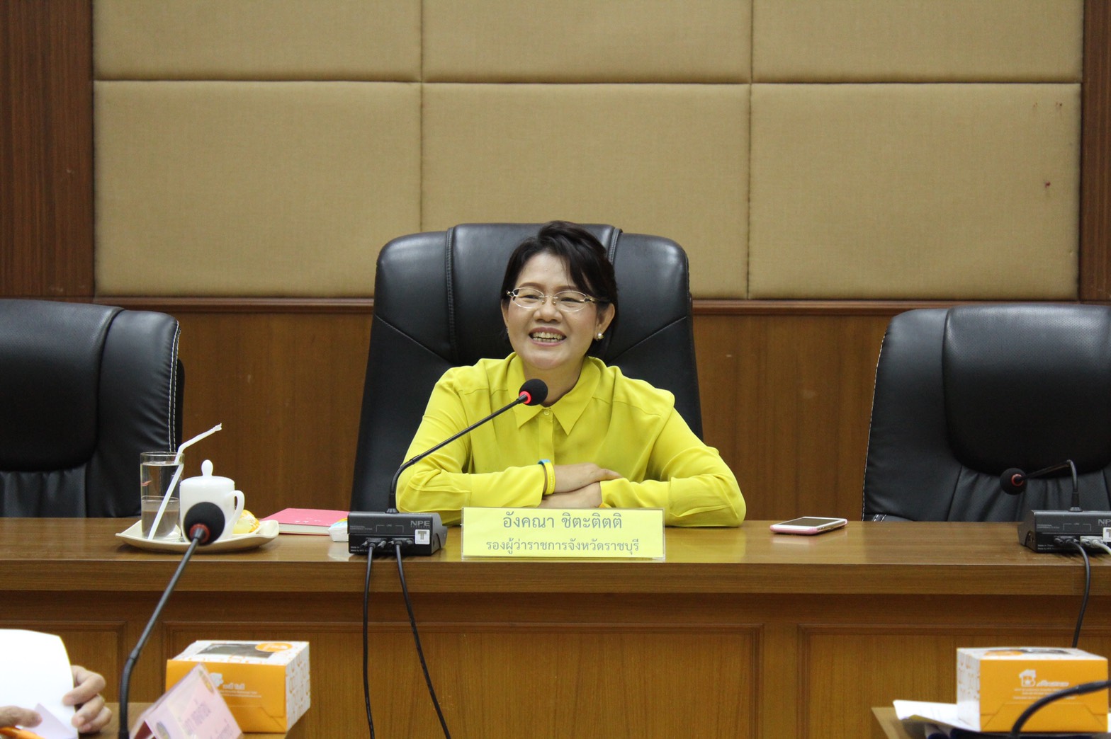 ราชบุรี ‘ประชุมชี้แจงคณะกรรมการดำเนินกาารคัดสรรสุดยอดหนึ่งตำบล หนึ่งผลิตภัณฑ์ไทย OPC ปี 2562’