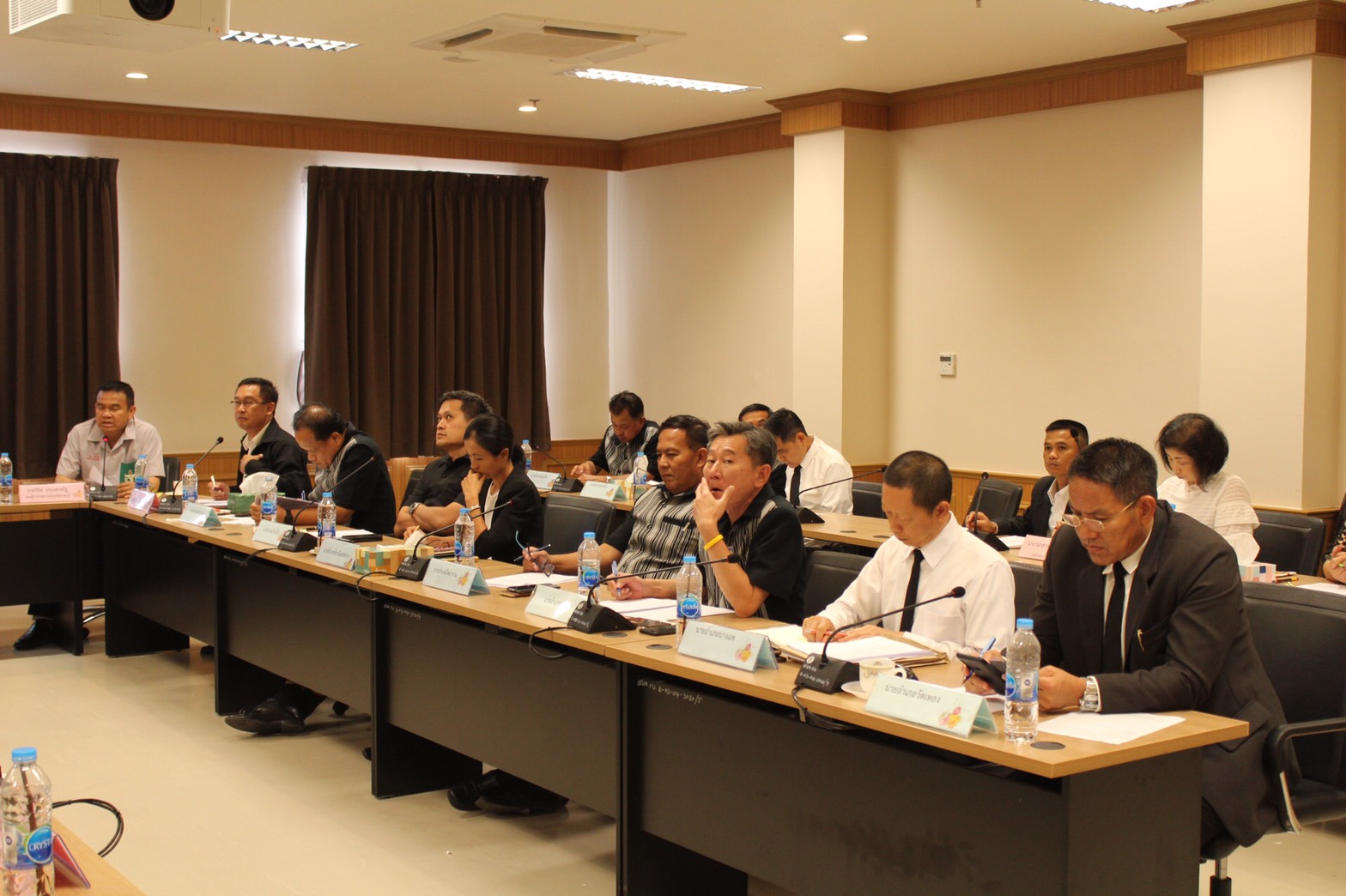 ราชบุรี จังหวัดราชบุรีประชุมหัวหน้าส่วนราชการสังกัดกระทรวงมหาดไทย