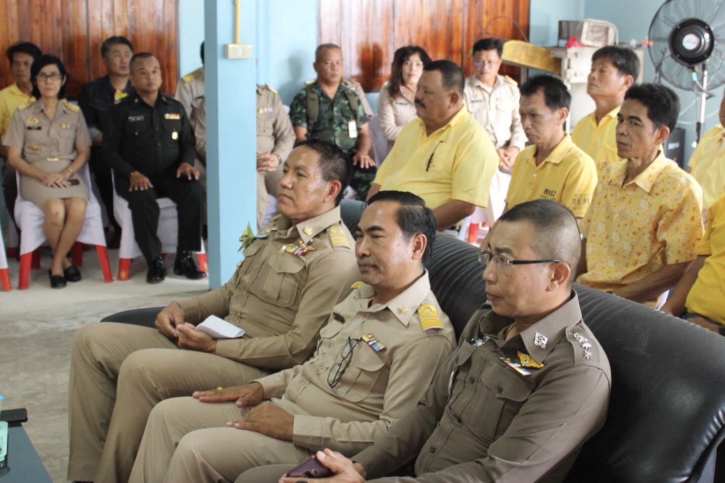 ราชบุรี  คัดสรรหมู่บ้านเศรษฐกิจพอเพียง “อยู่เย็น เป็นสุข” อำเภอวัดเพลง