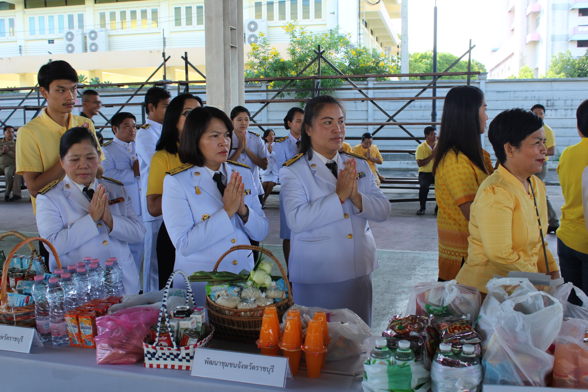 ราชบุรี ร่วมพิธีเฉลิมพระเกียรติสมเด็จพระนางเจ้าฯพระบรมราชินี