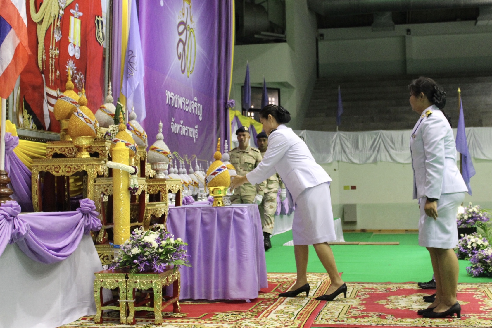 ราชบุรีร่วมพิธีเฉลิมพระเกียรติสมเด็จพระนางเจ้าฯพระบรมราชินี