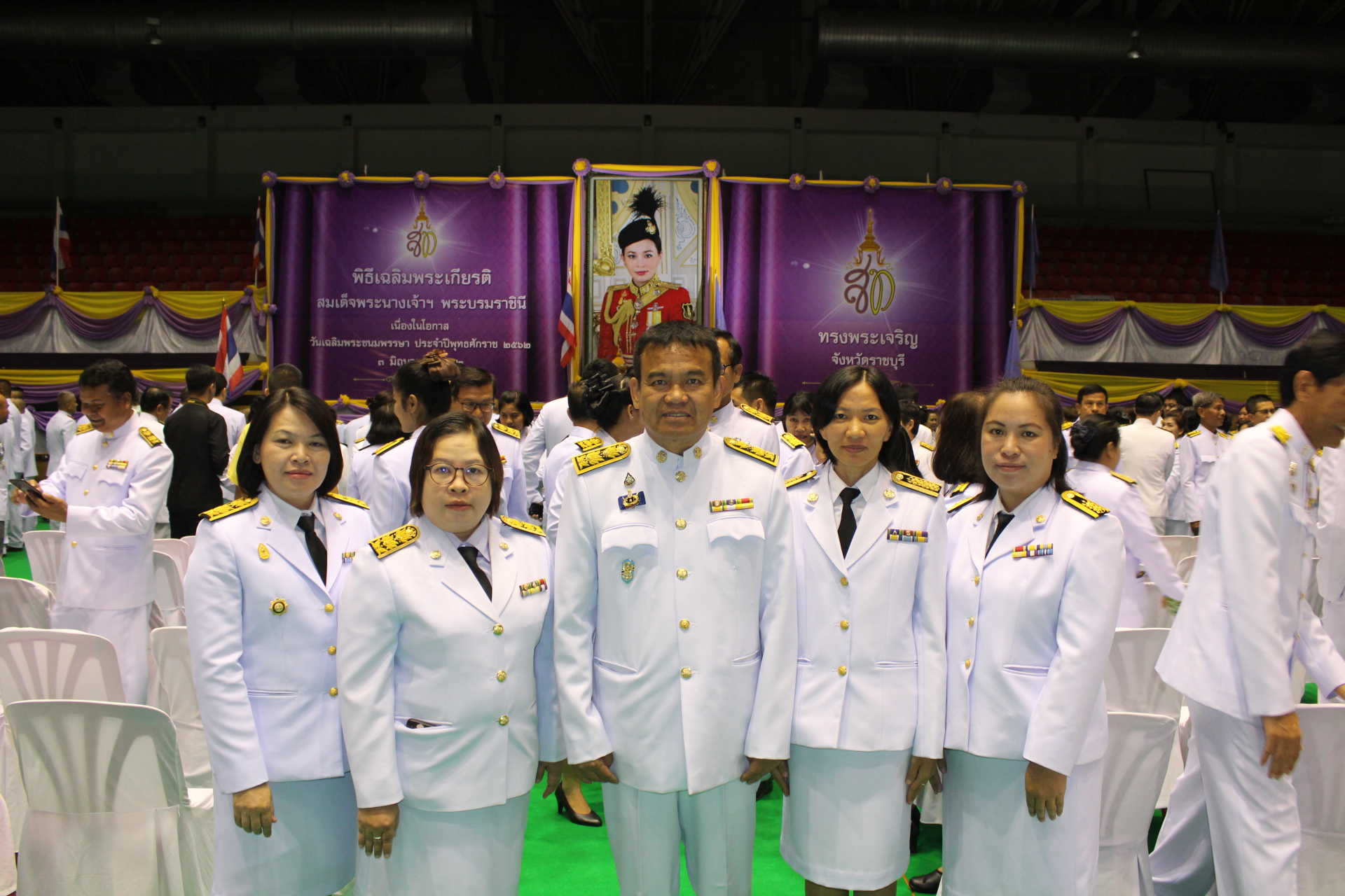 ราชบุรี ร่วมพิธีเฉลิมพระเกียรติสมเด็จพระนางเจ้าฯพระบรมราชินี