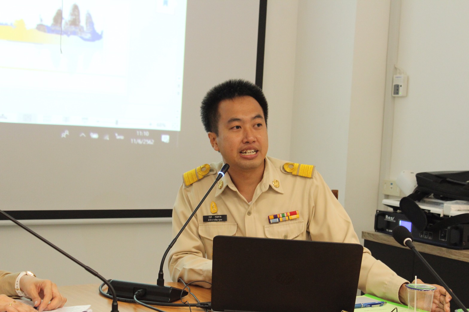 ผู้ตรวจราชการกรมการพัฒนาชุมชนติดตามการประกวดข้าราชการดีเด่น (สนับสนุน) และนักประชาสัมพันธ์ดีเด่น