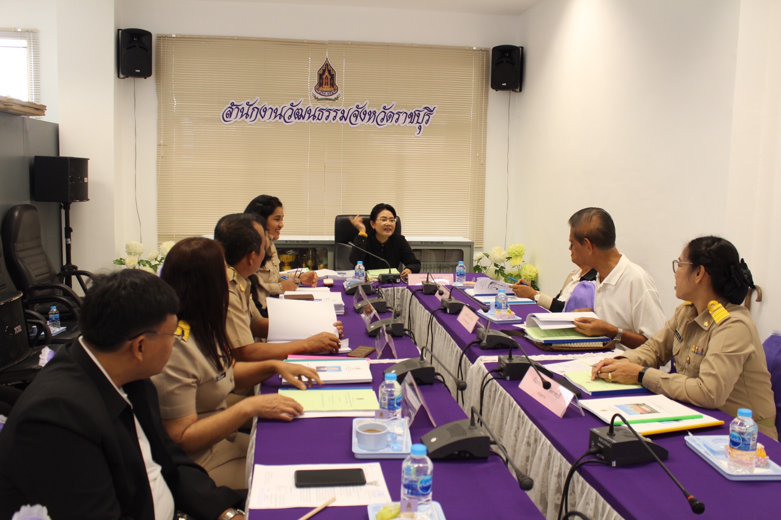 ราชบุรี เข้าร่วมประชุม การพิจารณาคัดเลือกผู้ทำคุณประโยชน์ต่อกระทรวงวัฒนธรรม ประจำปีงบประมาณ พ.ศ. 2562 ครั้งที่ 1/2562