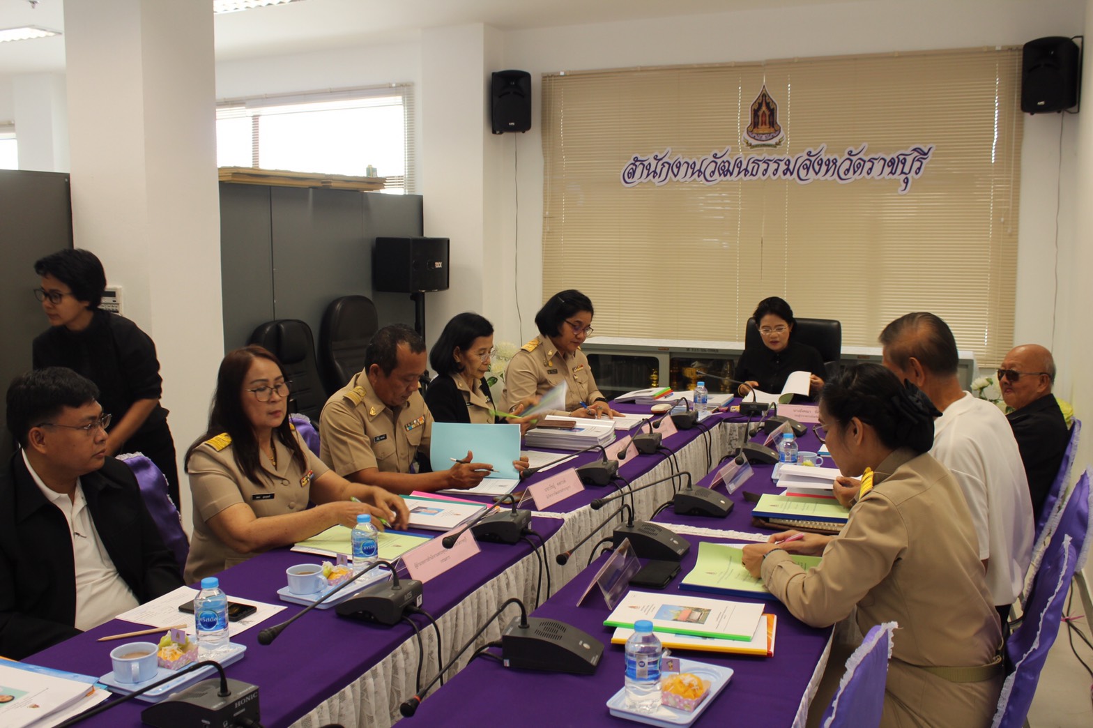 ราชบุรี เข้าร่วมประชุม การพิจารณาคัดเลือกผู้ทำคุณประโยชน์ต่อกระทรวงวัฒนธรรม ประจำปีงบประมาณ พ.ศ. 2562 ครั้งที่ 1/2562